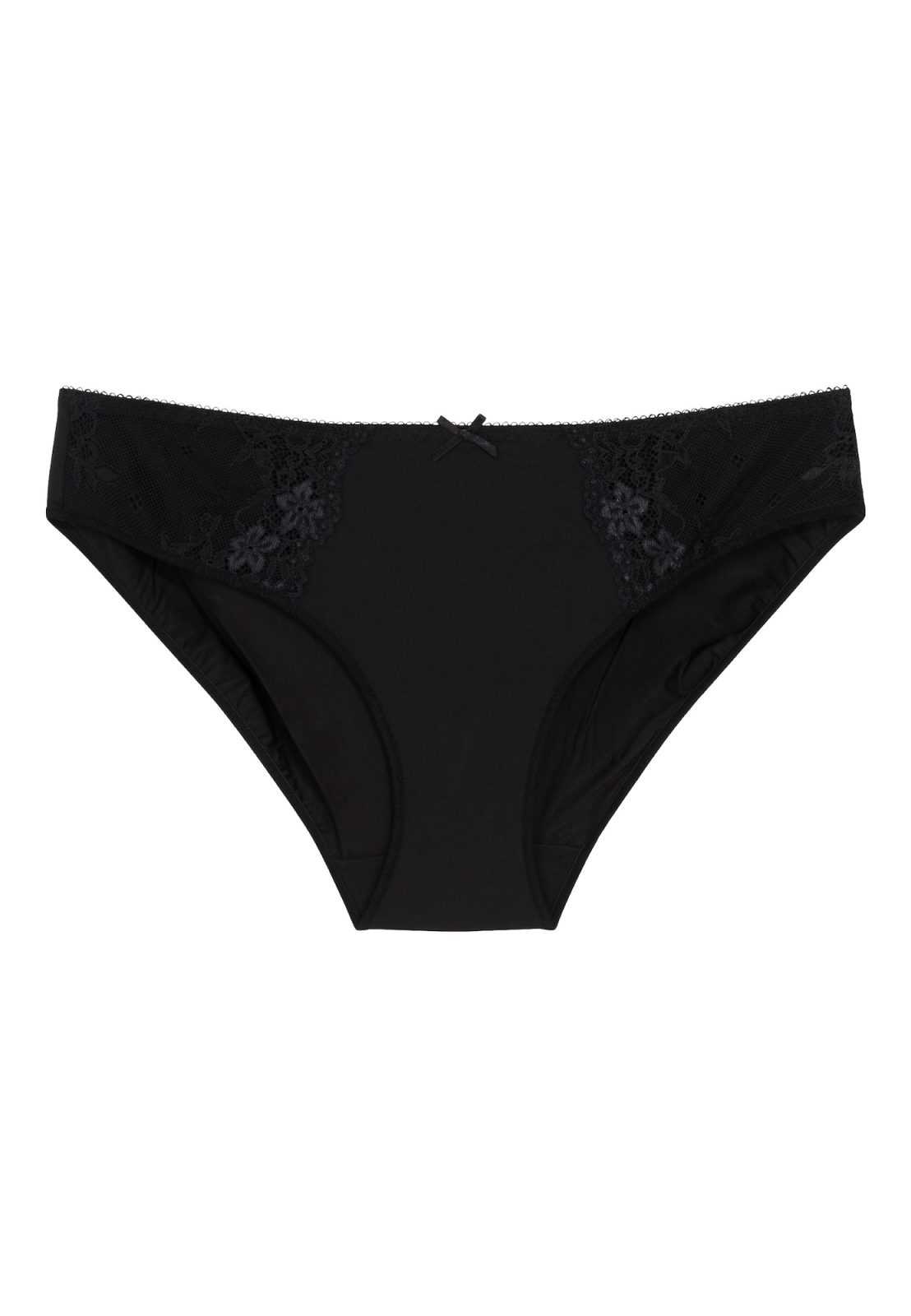 LingaDore Spodnje hlačke 'DAILY LACE'  črna