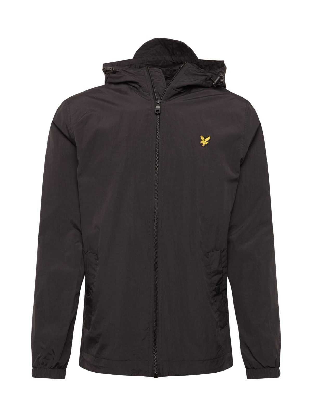 Lyle & Scott Prehodna jakna  črna