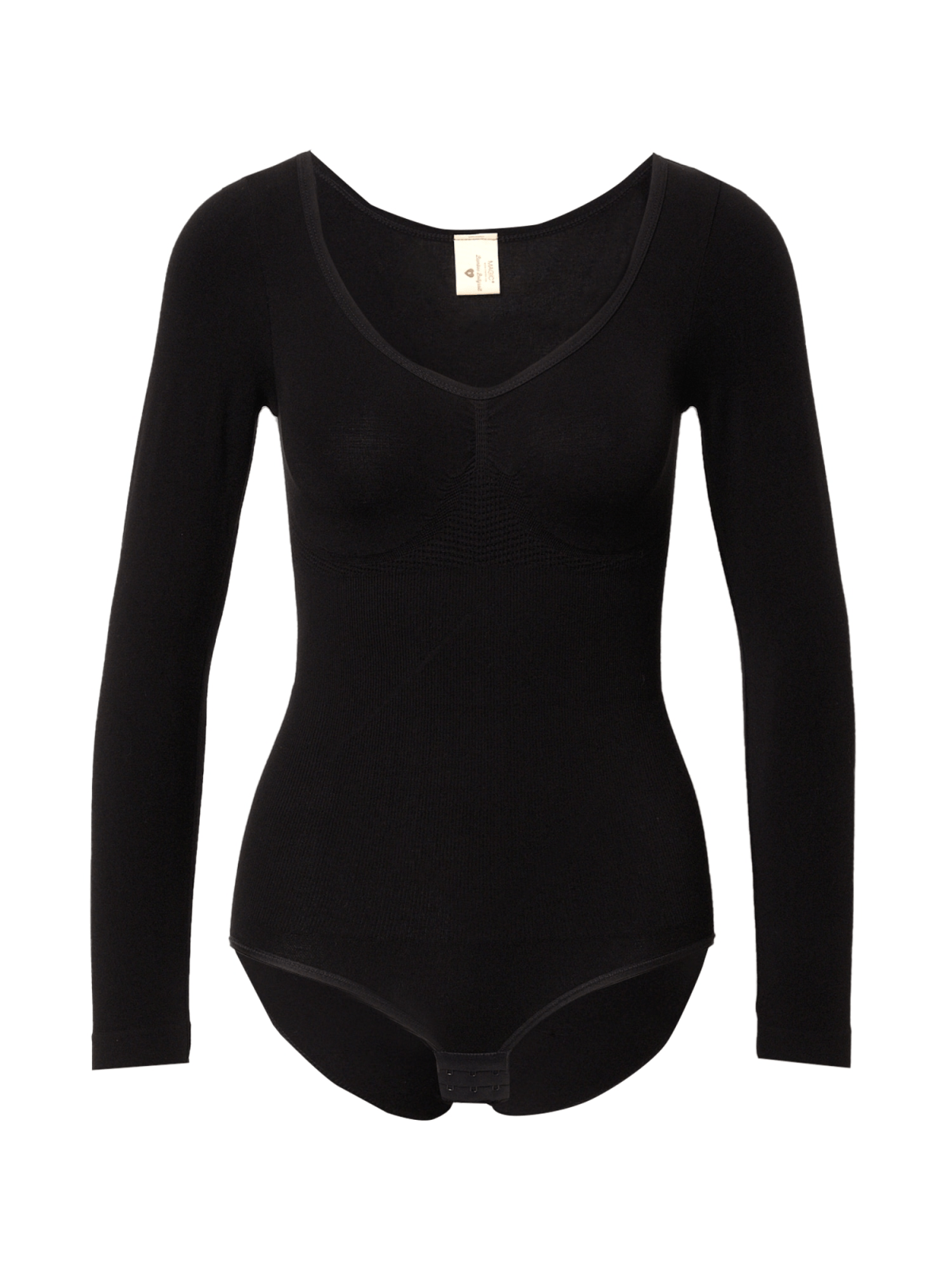 MAGIC Bodyfashion Bodi 'Longsleeve Bodysuit Bamboo'  črna