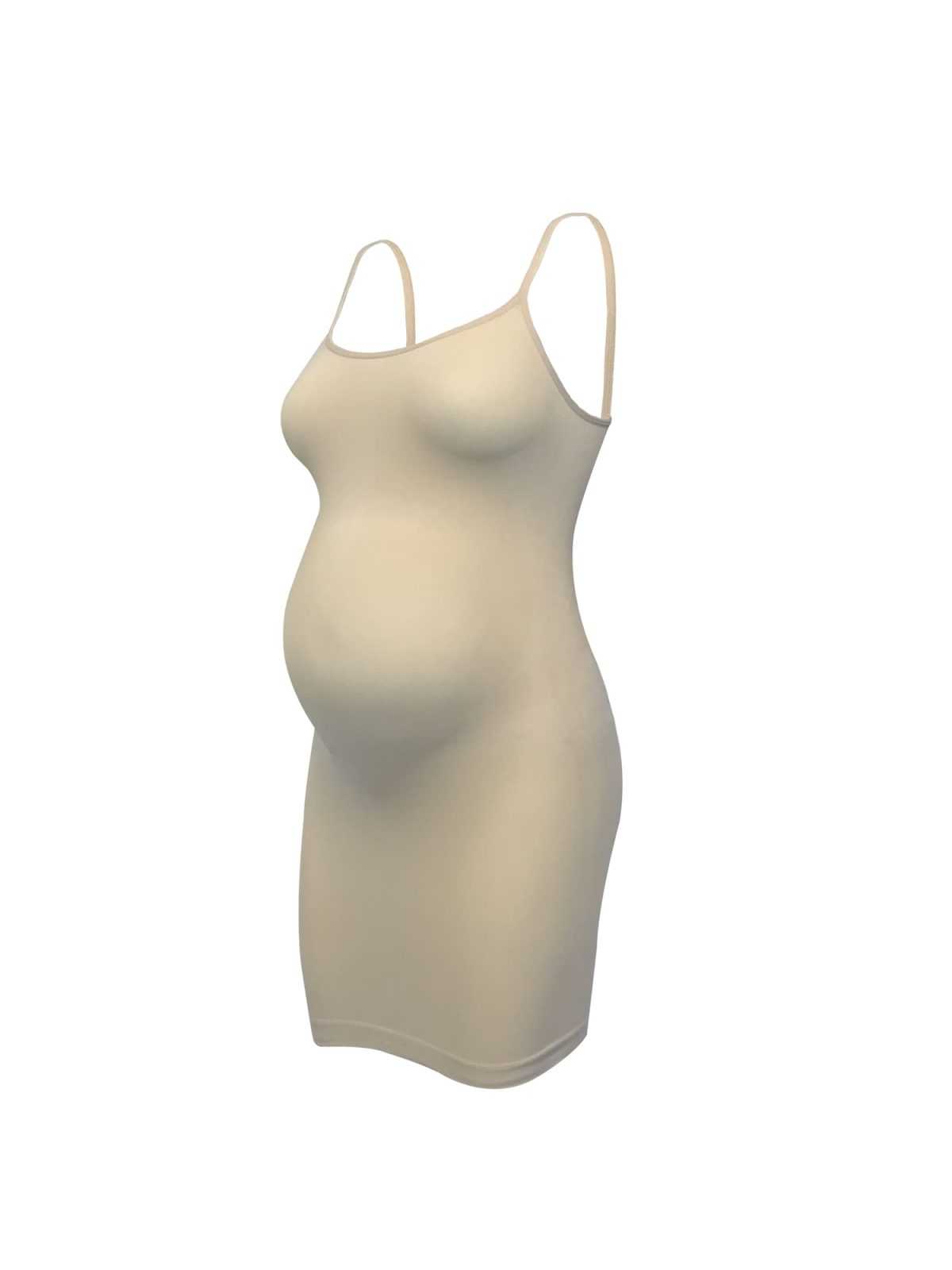 MAGIC Bodyfashion Obleka za oblikovanje 'Mommy Supporting Dress'  bež