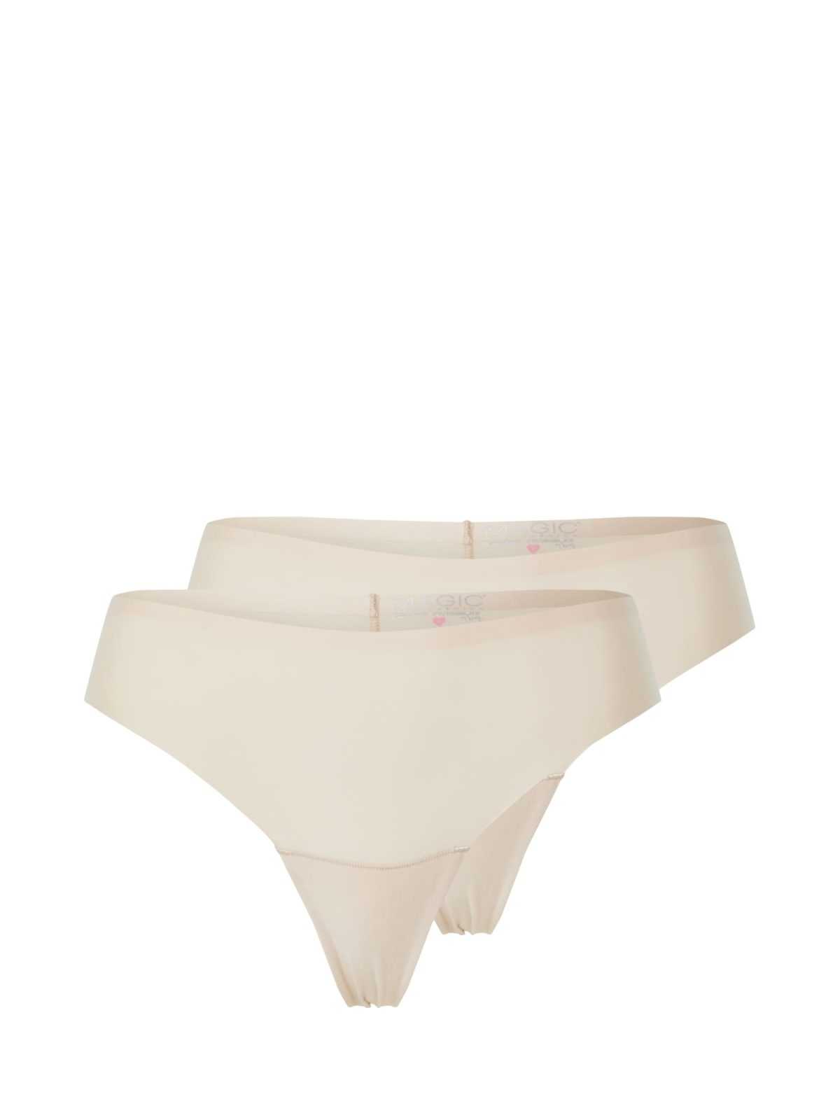 MAGIC Bodyfashion Tangice 'Dream Invisibles Thong'  kremna