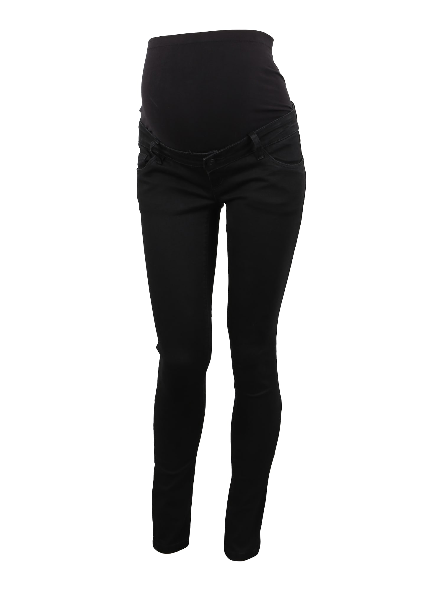 MAMALICIOUS Kavbojke 'Lola'  črn denim