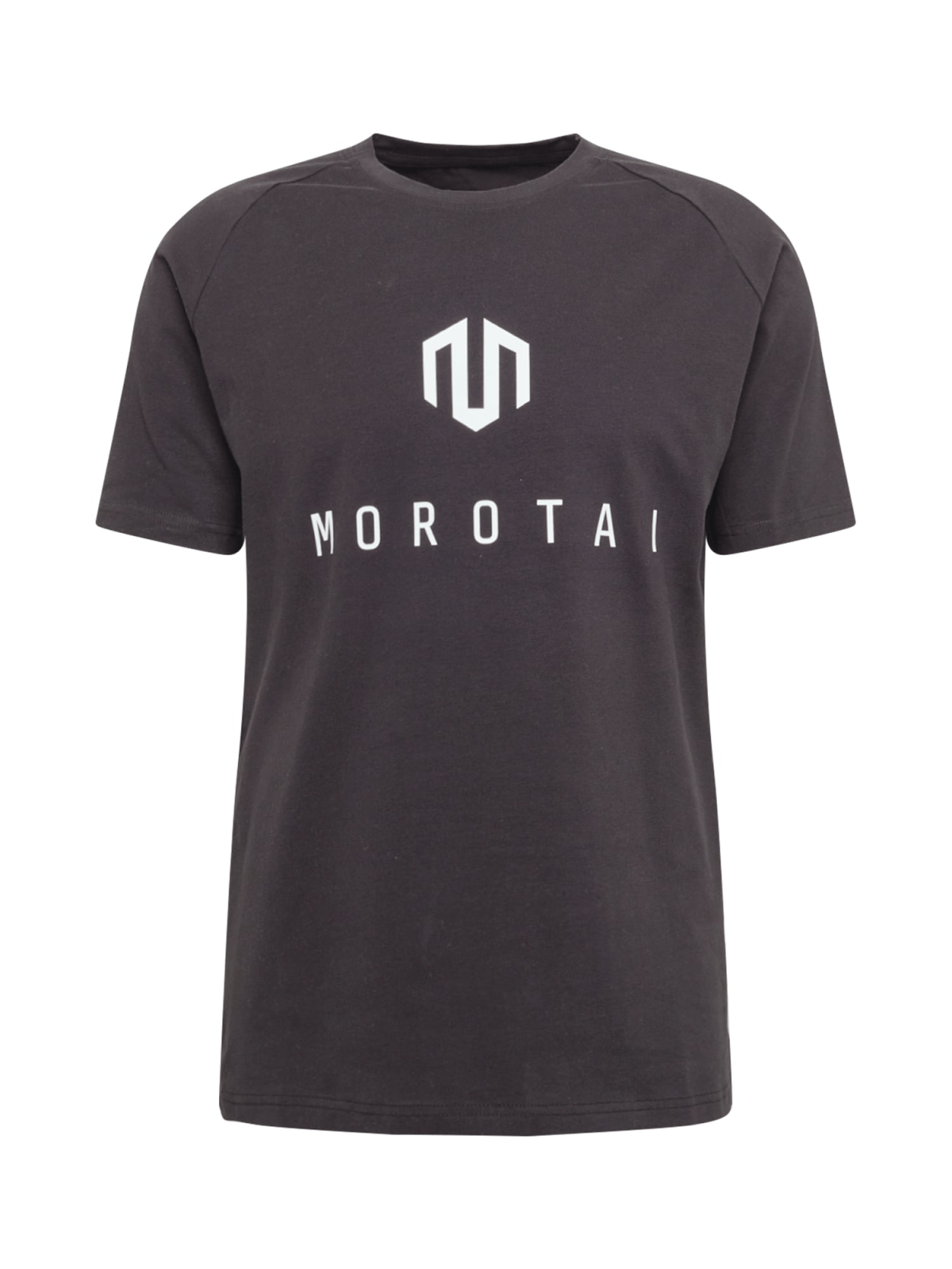 MOROTAI Funkcionalna majica 'Corporate Basic'  črna / bela