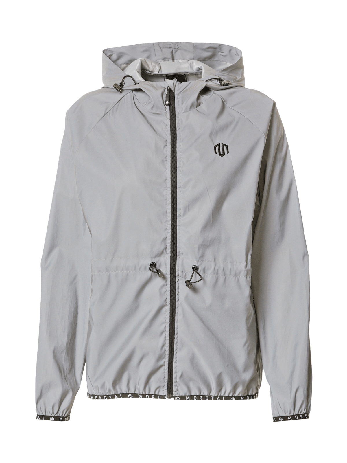 MOROTAI Zunanja jakna 'Light Windbreaker 2.0'  siva / črna