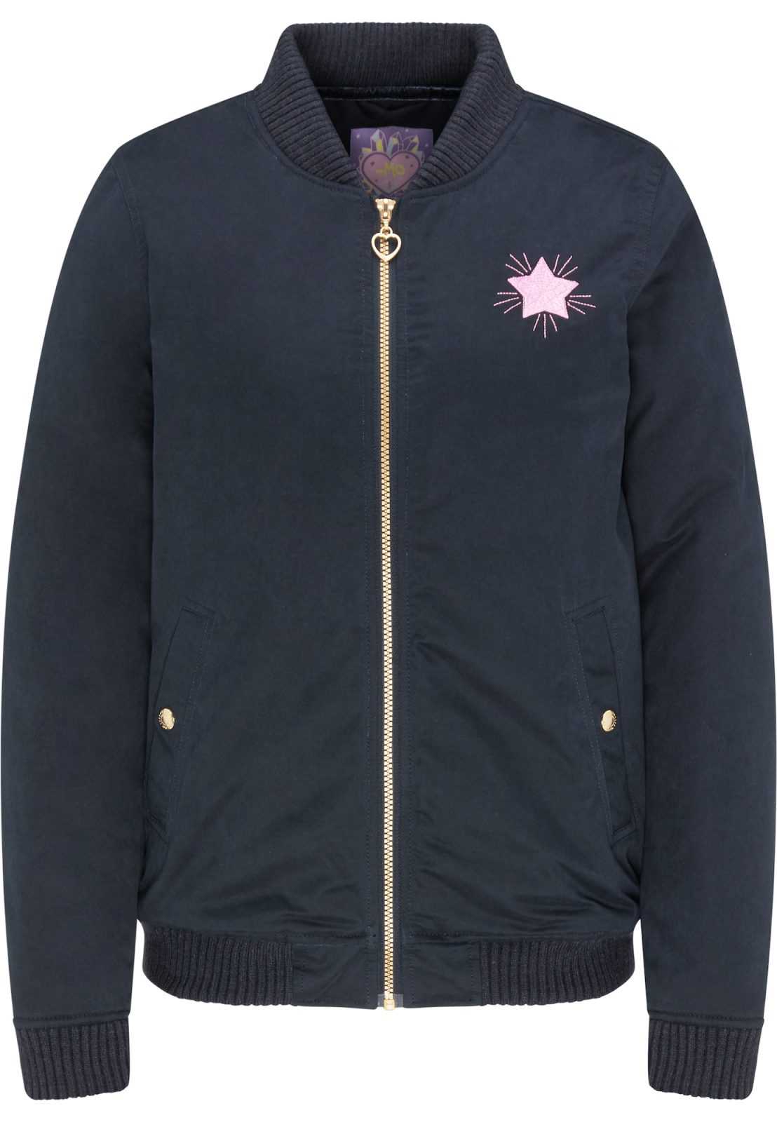 MYMO Prehodna jakna  marine / mauve