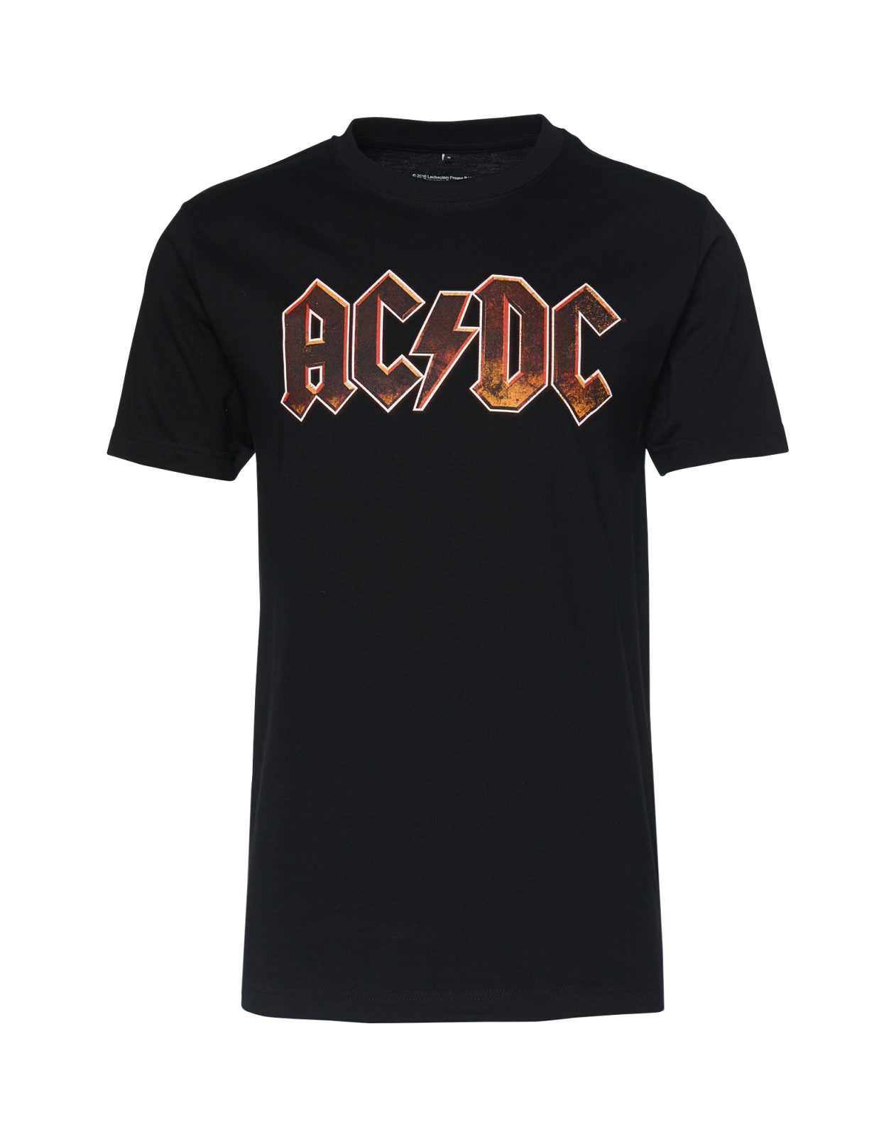 Merchcode Majica 'AC/DC Voltage'  rjasto rdeča / črna