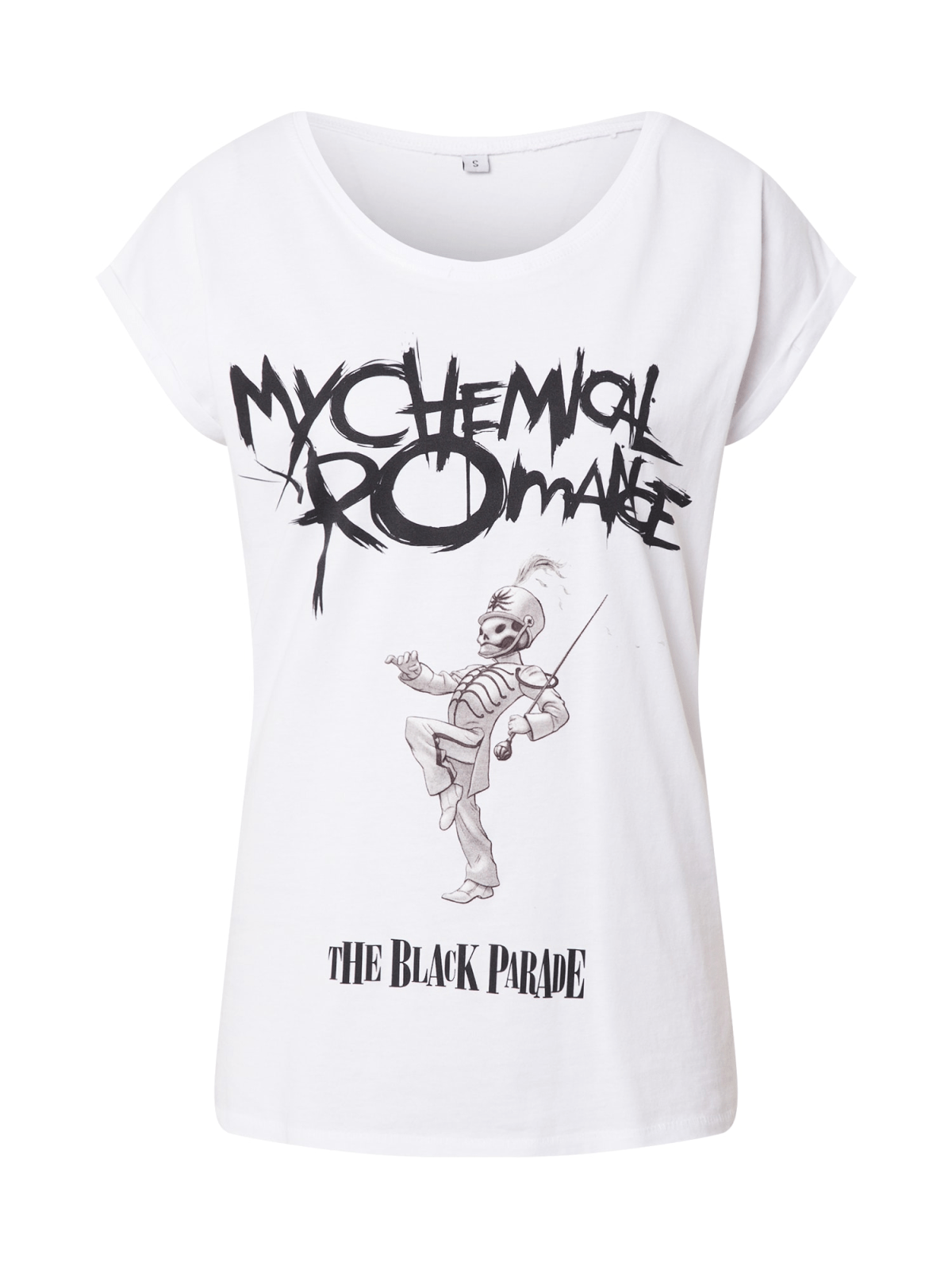 Merchcode Majica 'My Chemical Romance'  črna / bela