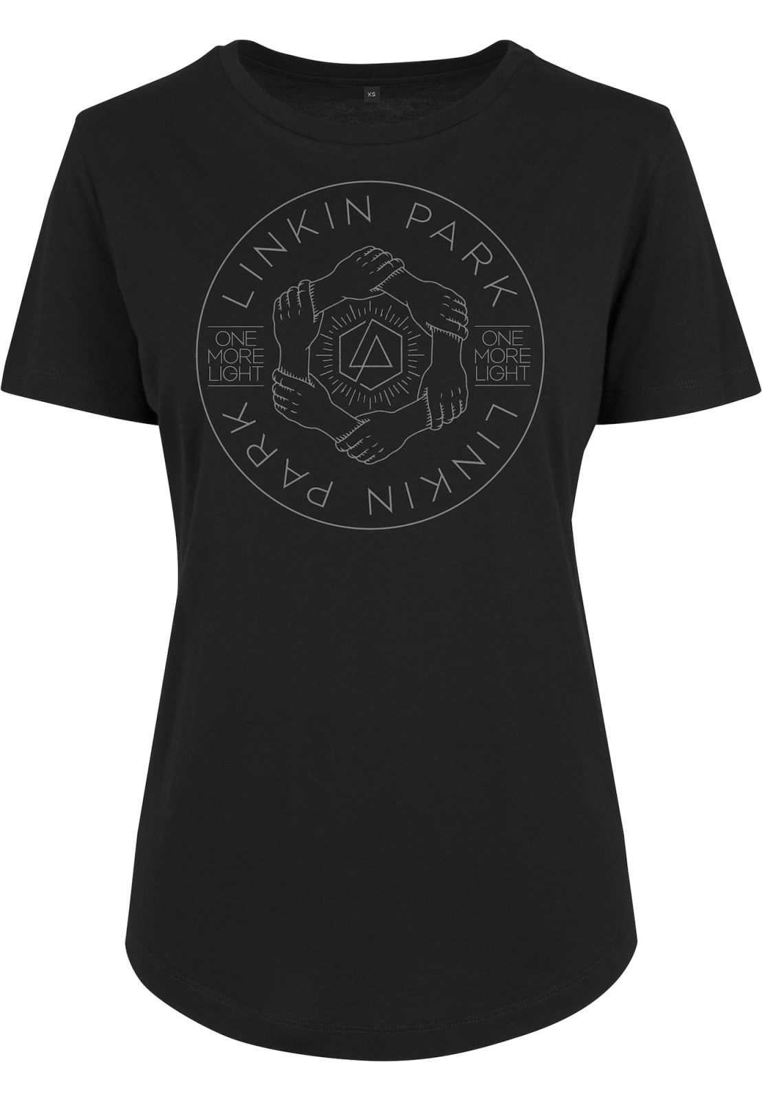 Merchcode Majica  siva / črna