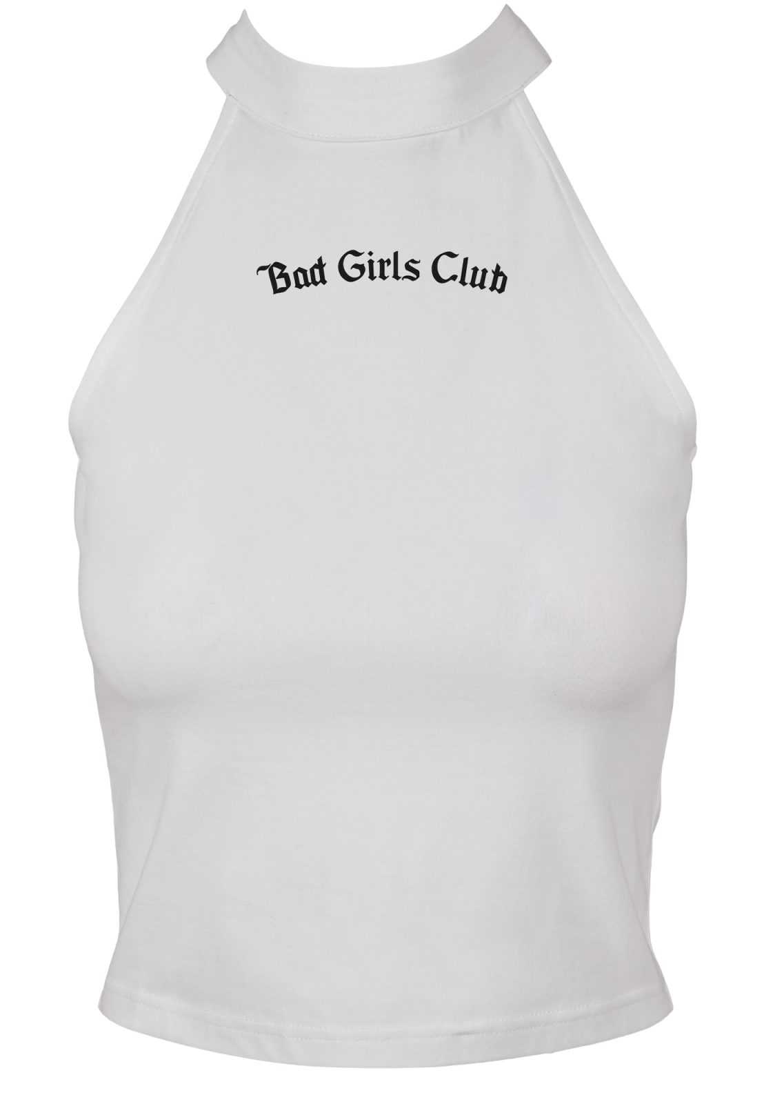 Merchcode Top 'Bad Girls'  črna / bela