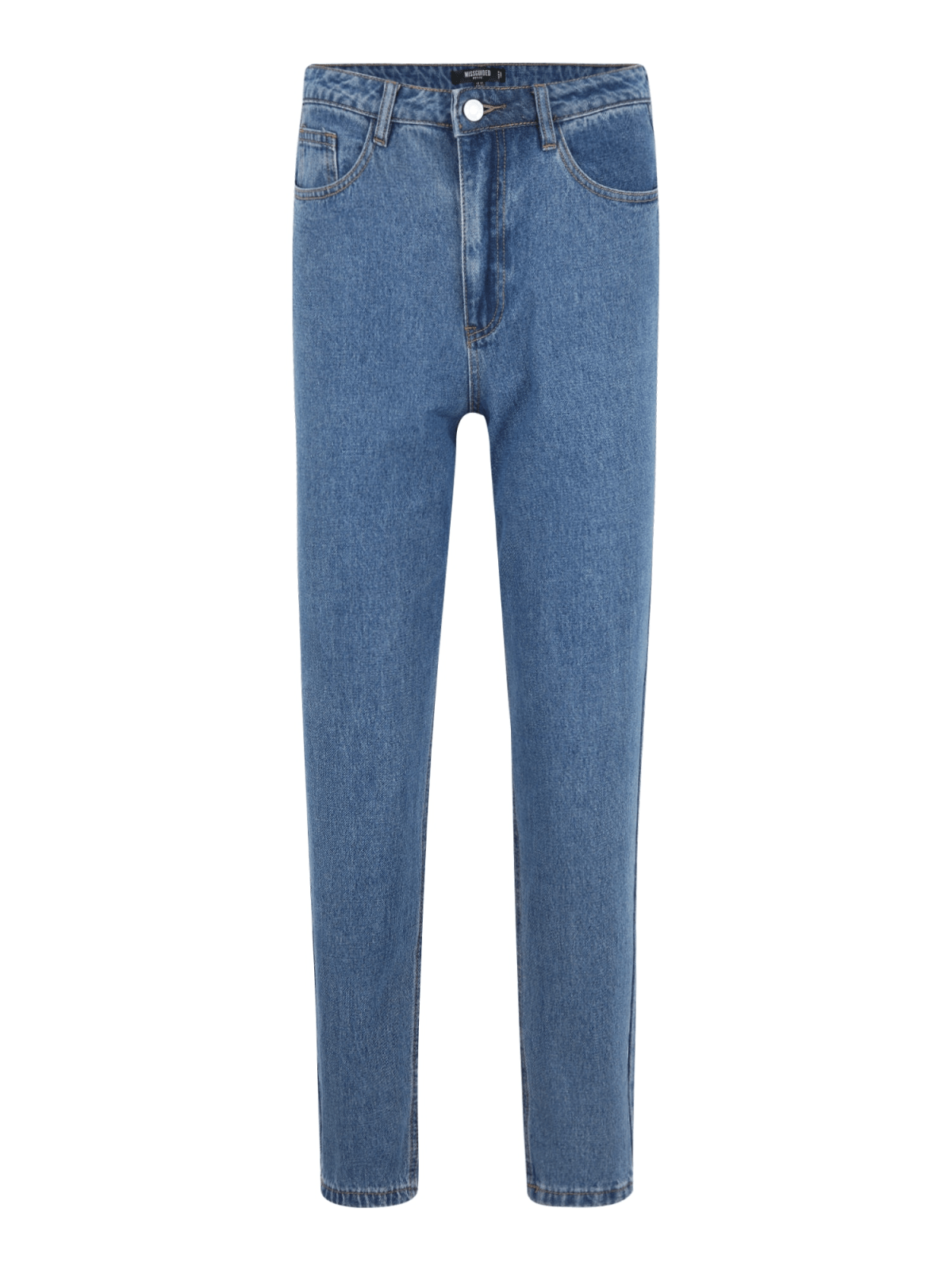 Missguided Petite Kavbojke  moder denim