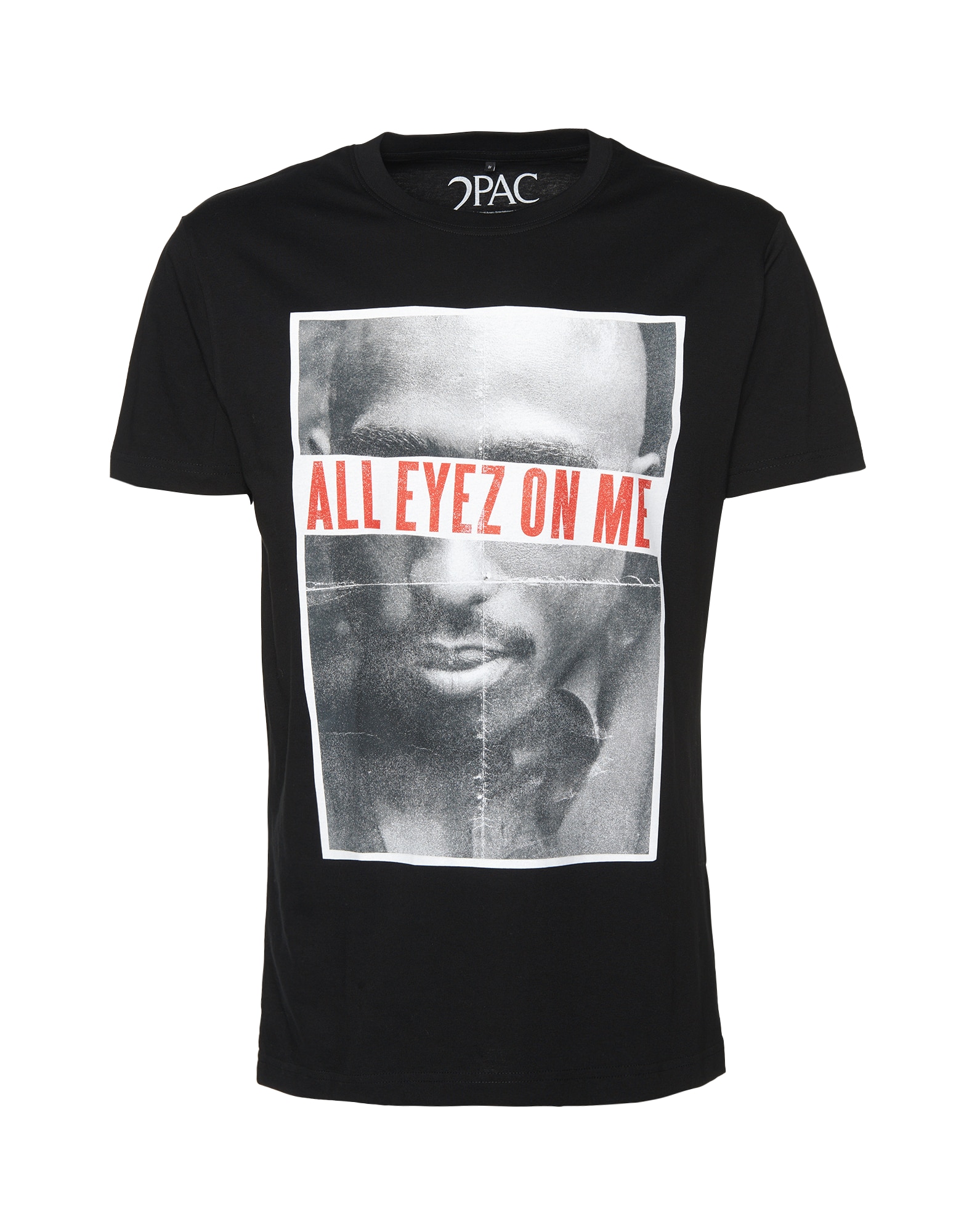 Mister Tee Majica '2Pac All Eyez On Me'  črna