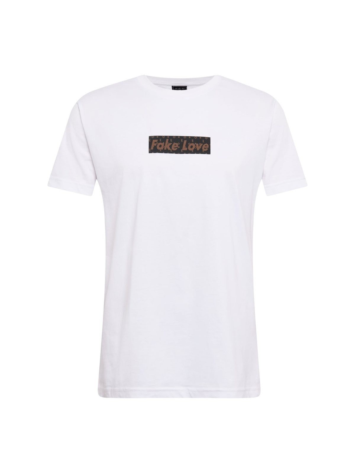 Mister Tee Majica 'Fake Love'  črna / bela