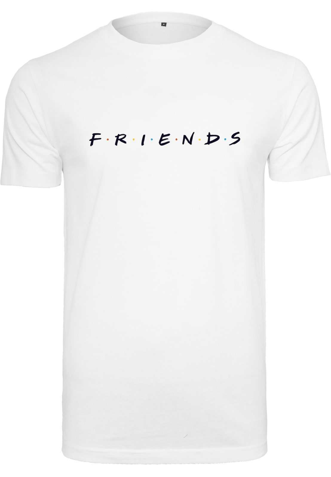 Mister Tee Majica 'Friends'  črna / bela