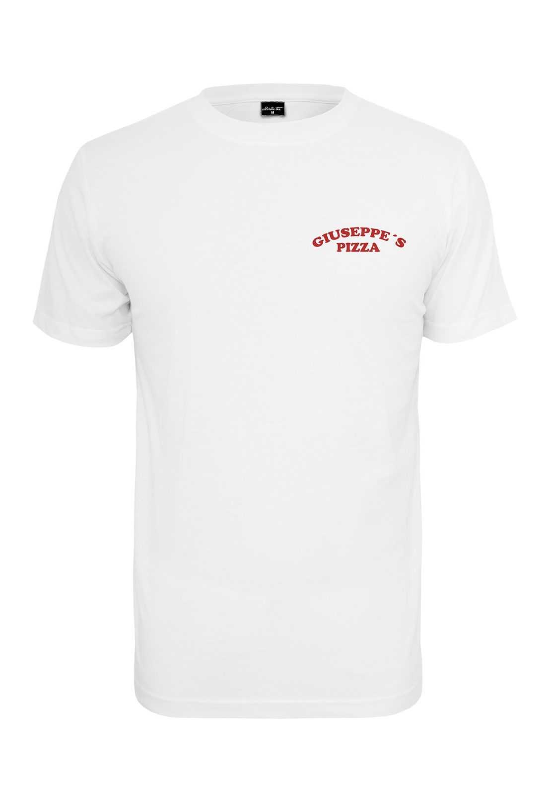Mister Tee Majica 'Giuseppe's Pizzeria'  rdeča / črna / bela