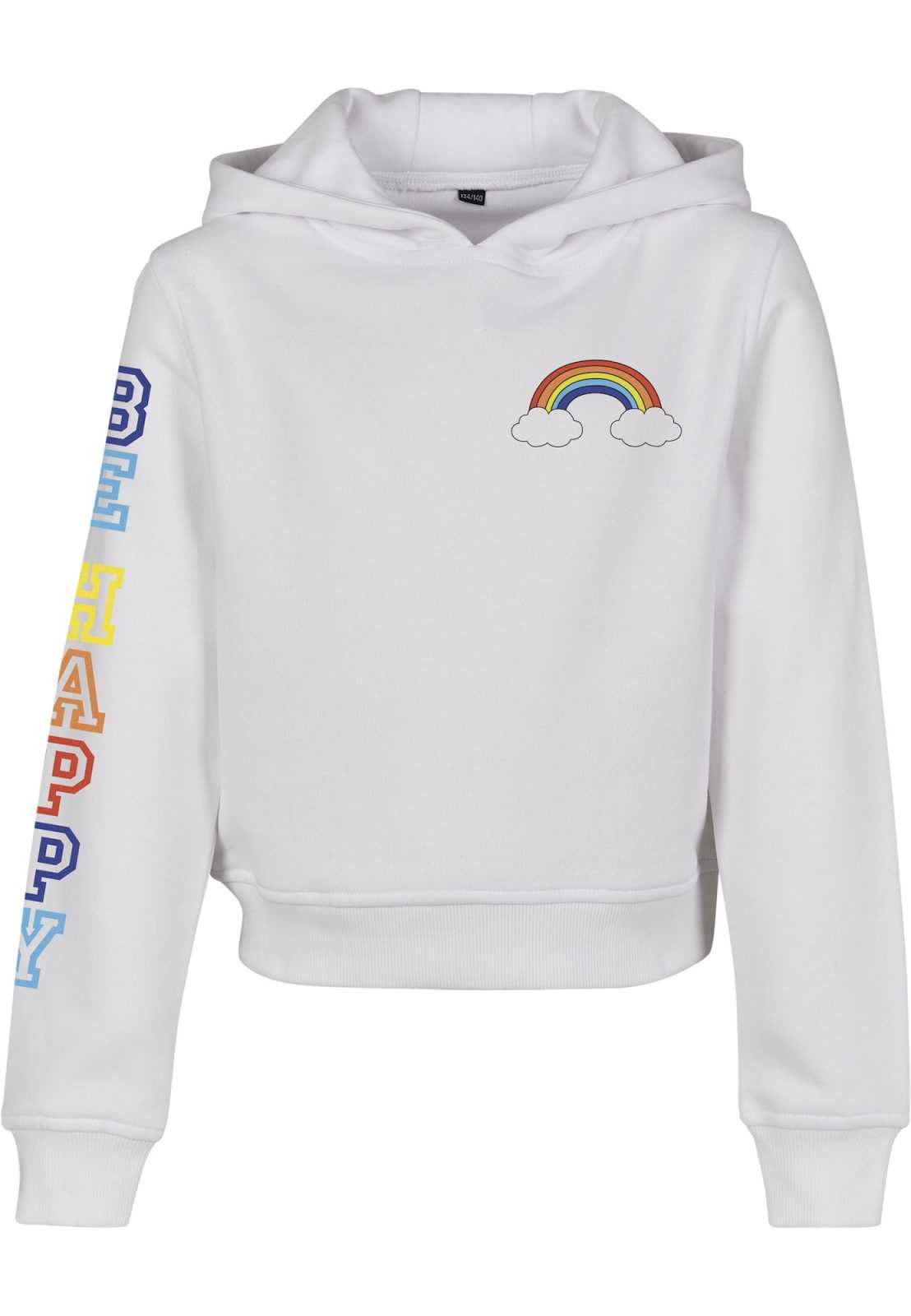 Mister Tee Majica 'Rainbow'  mešane barve / bela