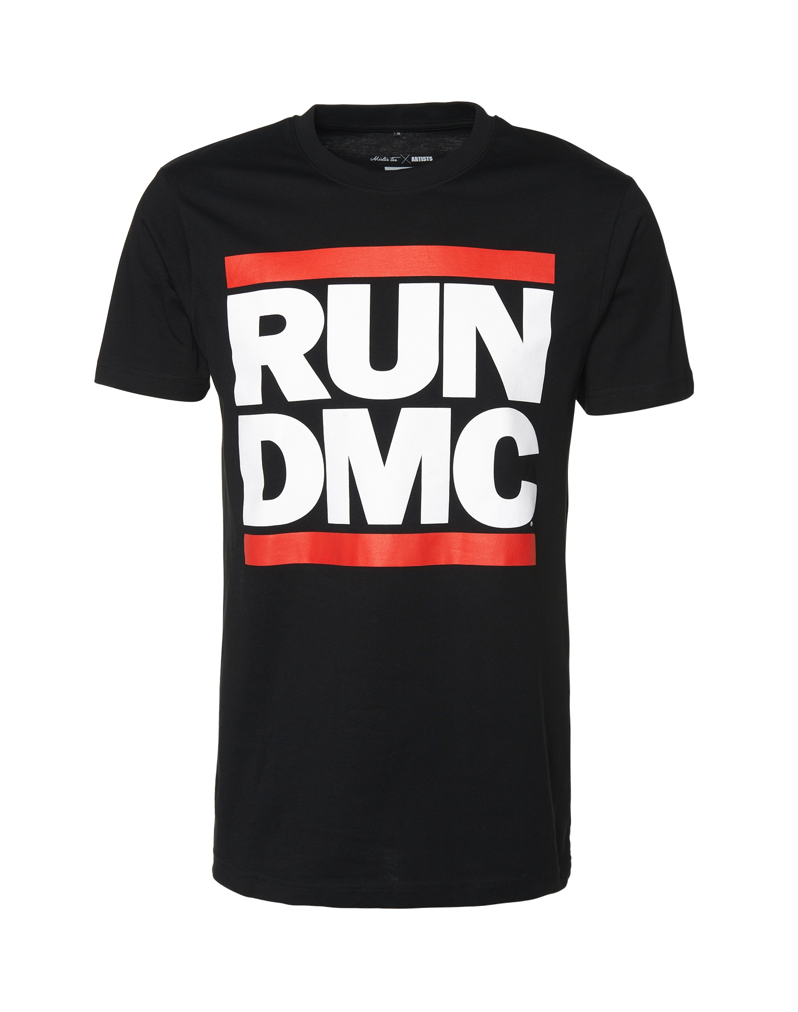 Mister Tee Majica 'Run DMC'  rdeča / črna / bela