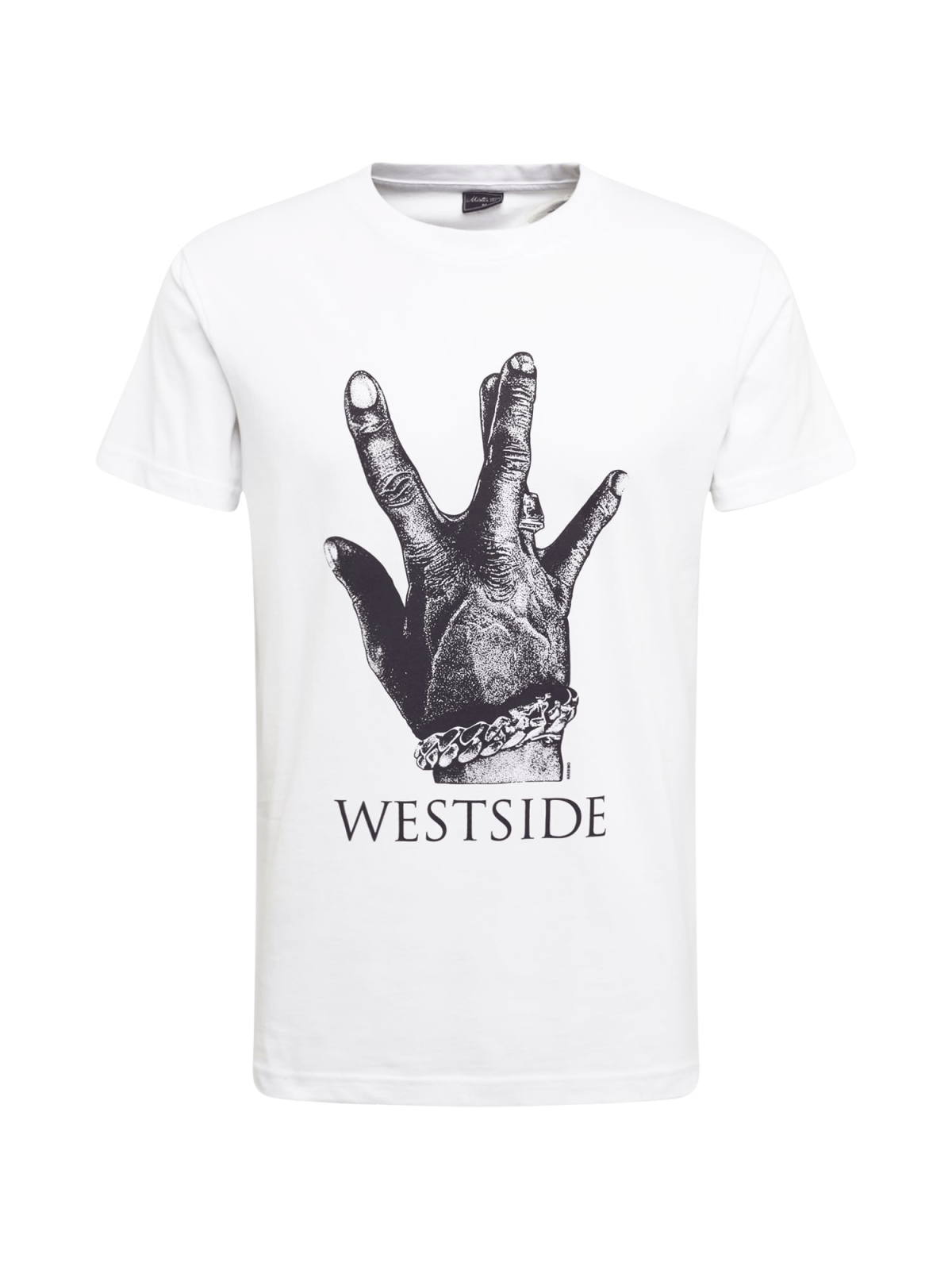 Mister Tee Majica 'Westside Connection'  črna / bela