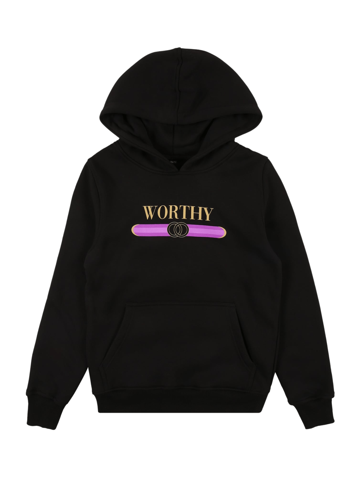 Mister Tee Majica 'Worthy'  pesek / neonsko lila / svetlo lila / črna