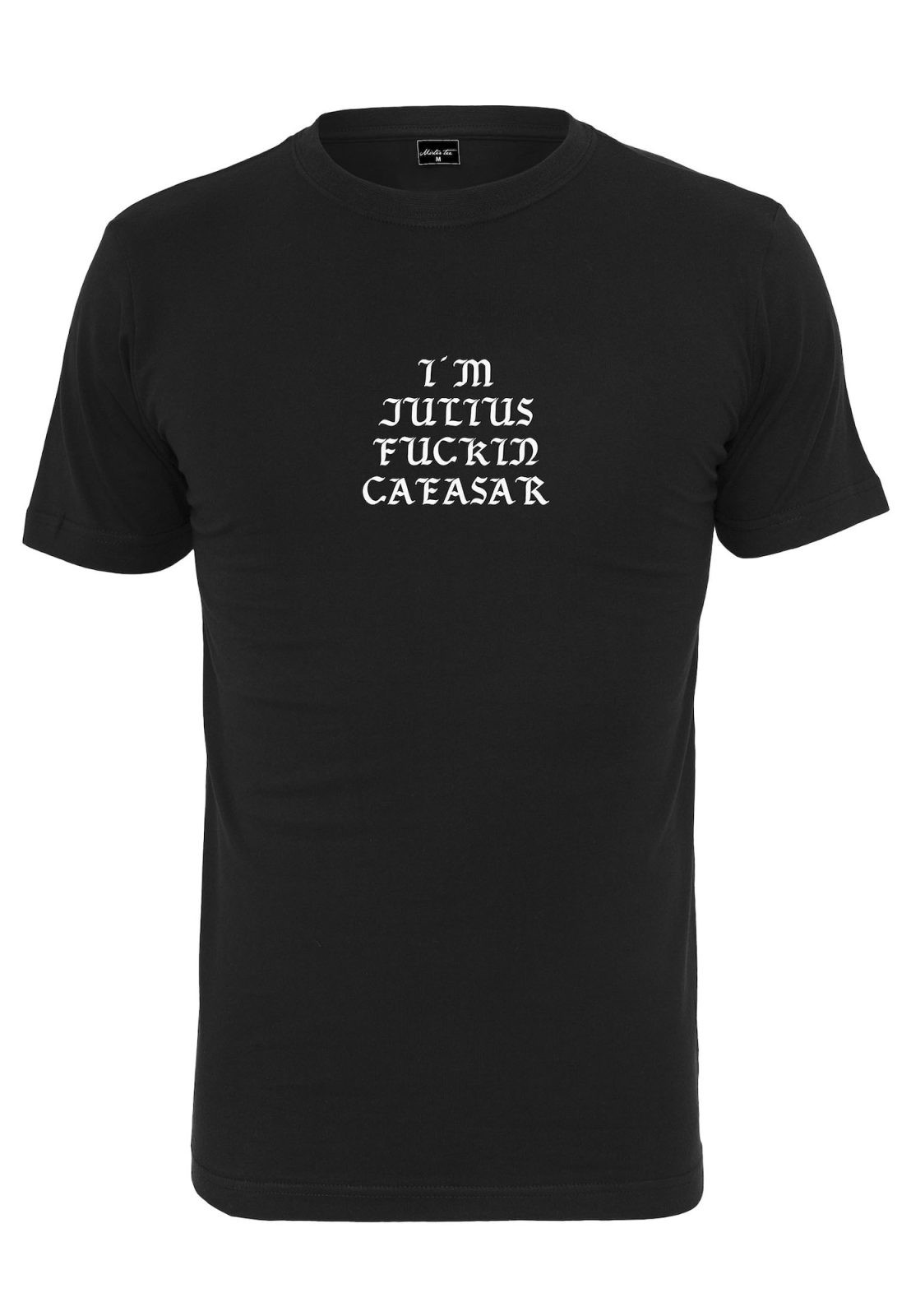Mister Tee Majica  črna / bela