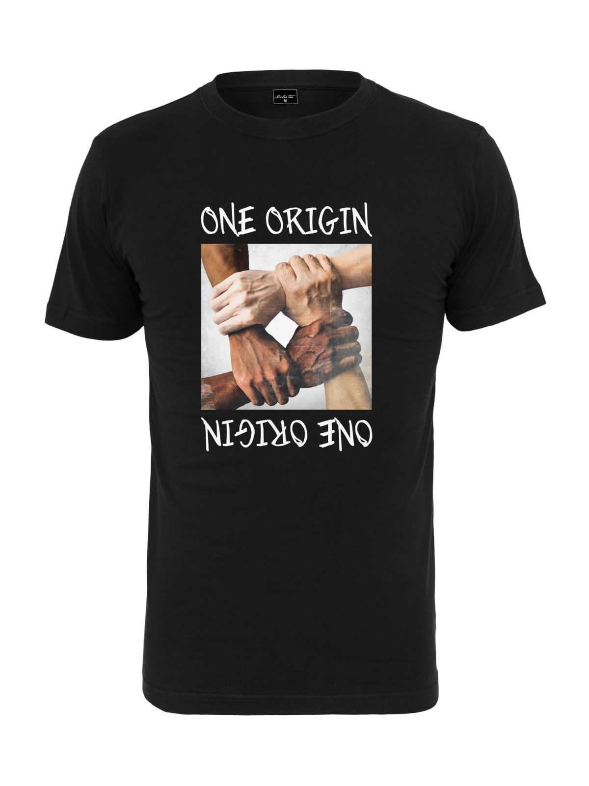Mister Tee Majica  nude / rjava / črna / bela