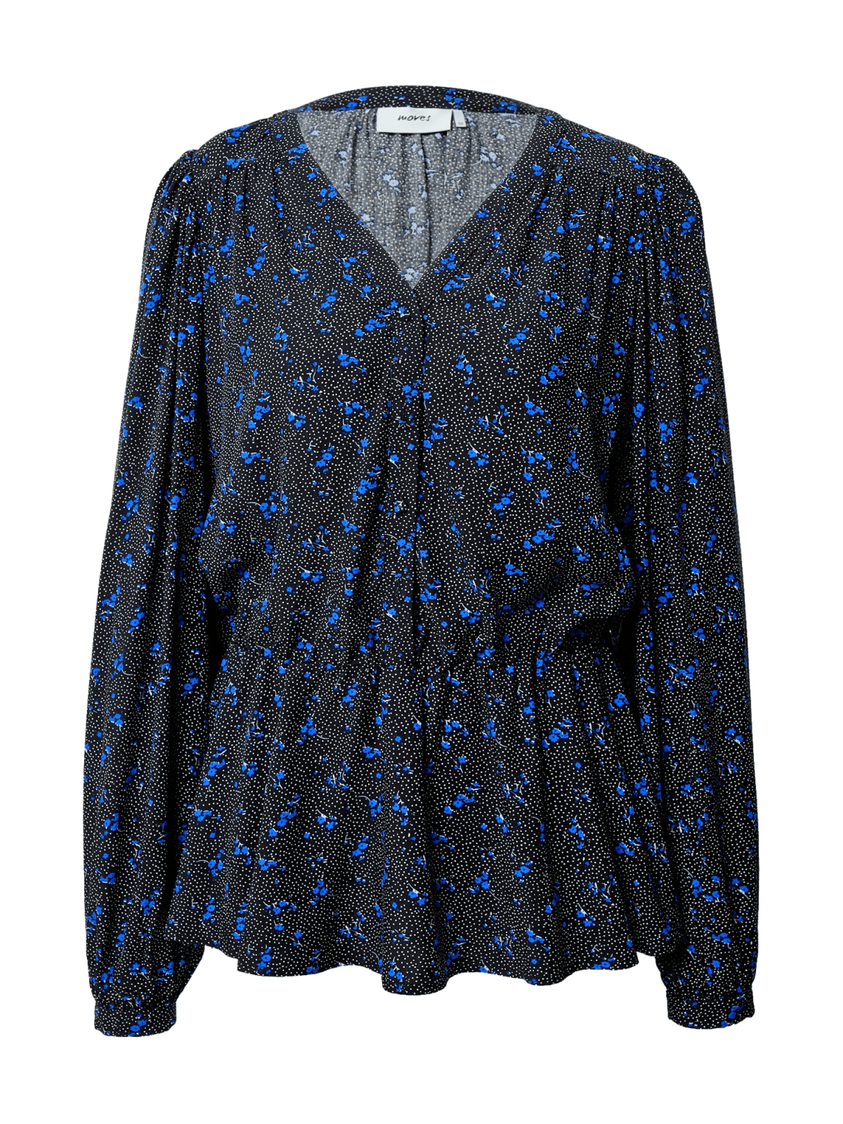 Moves Bluza  modra / črna / bela
