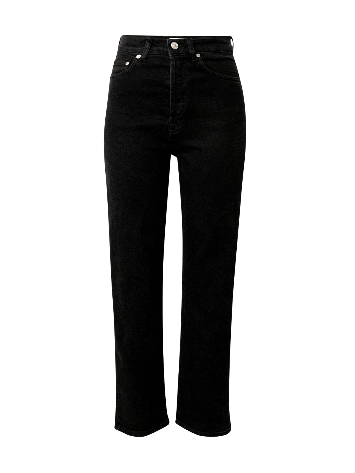 NA-KD Kavbojke  črn denim