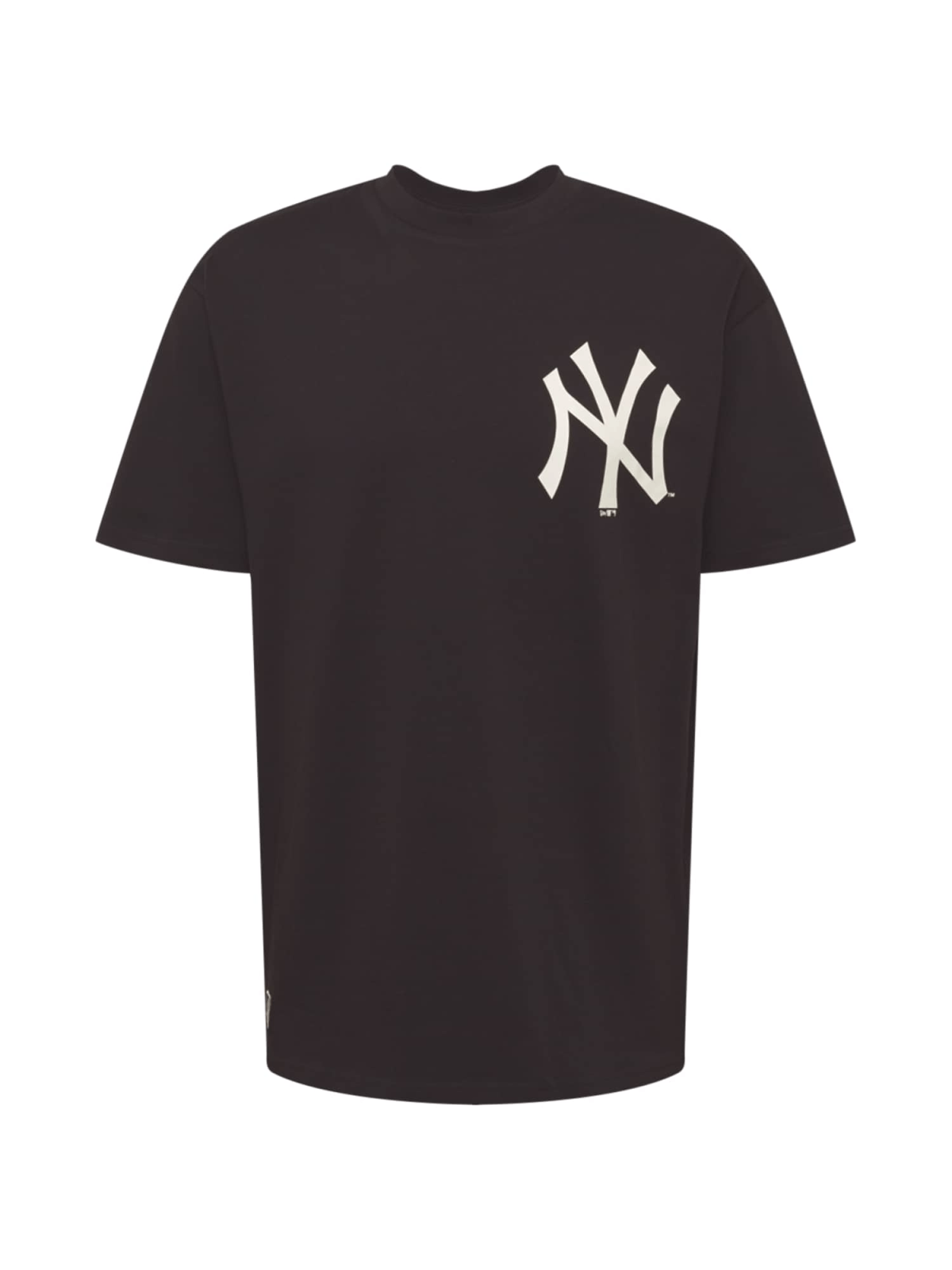 NEW ERA Majica 'MLB New York Yankees'  črna / bela