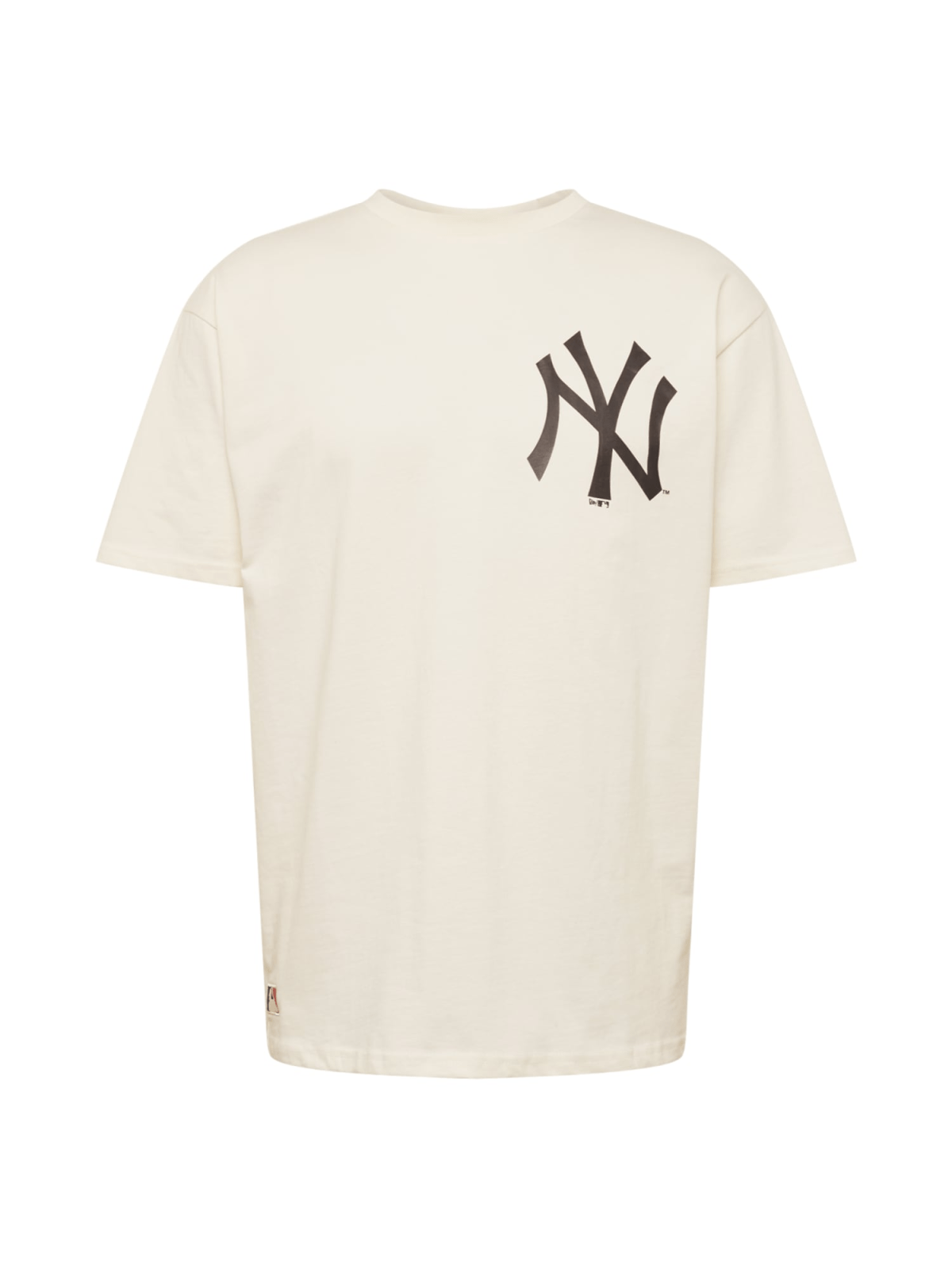NEW ERA Majica 'MLB New York Yankees'  kremna / črna