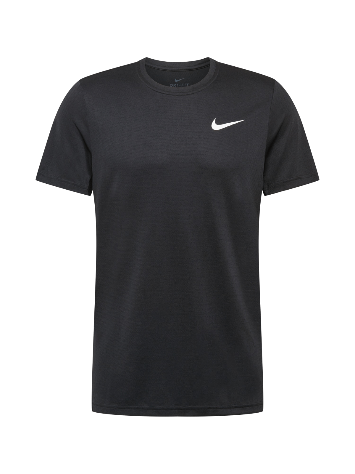 NIKE Funkcionalna majica  črna / bela