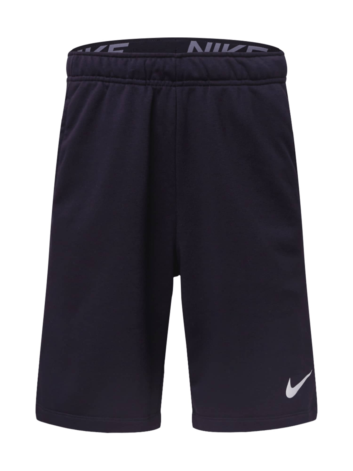 NIKE Športne hlače  črna / bela
