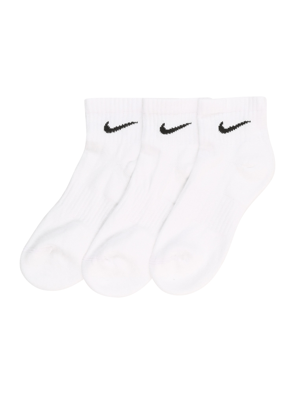 NIKE Športne nogavice 'EVERYDAY CUSH'  črna / bela