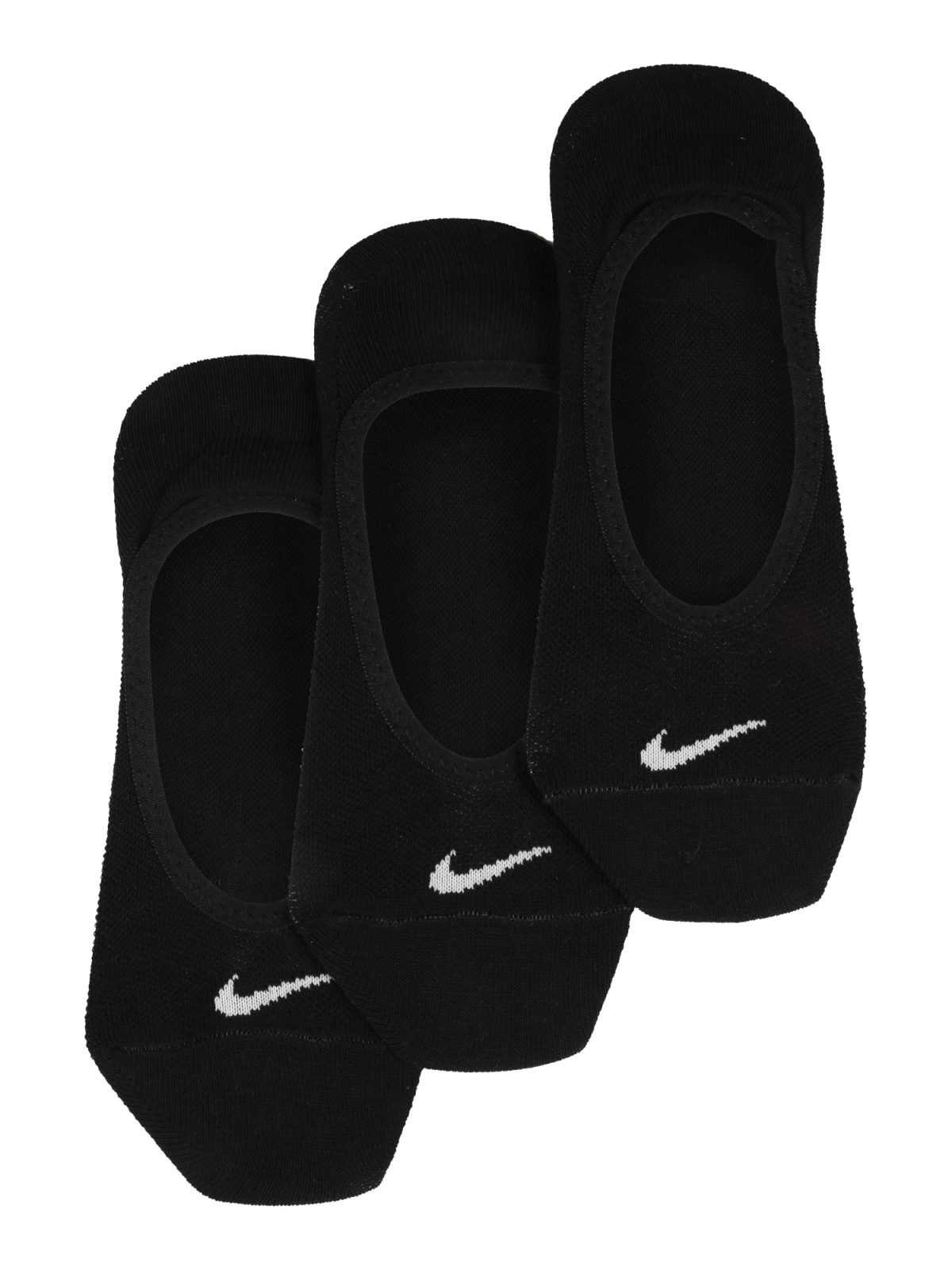 NIKE Športne nogavice 'Lightweight No-Show'  črna / bela