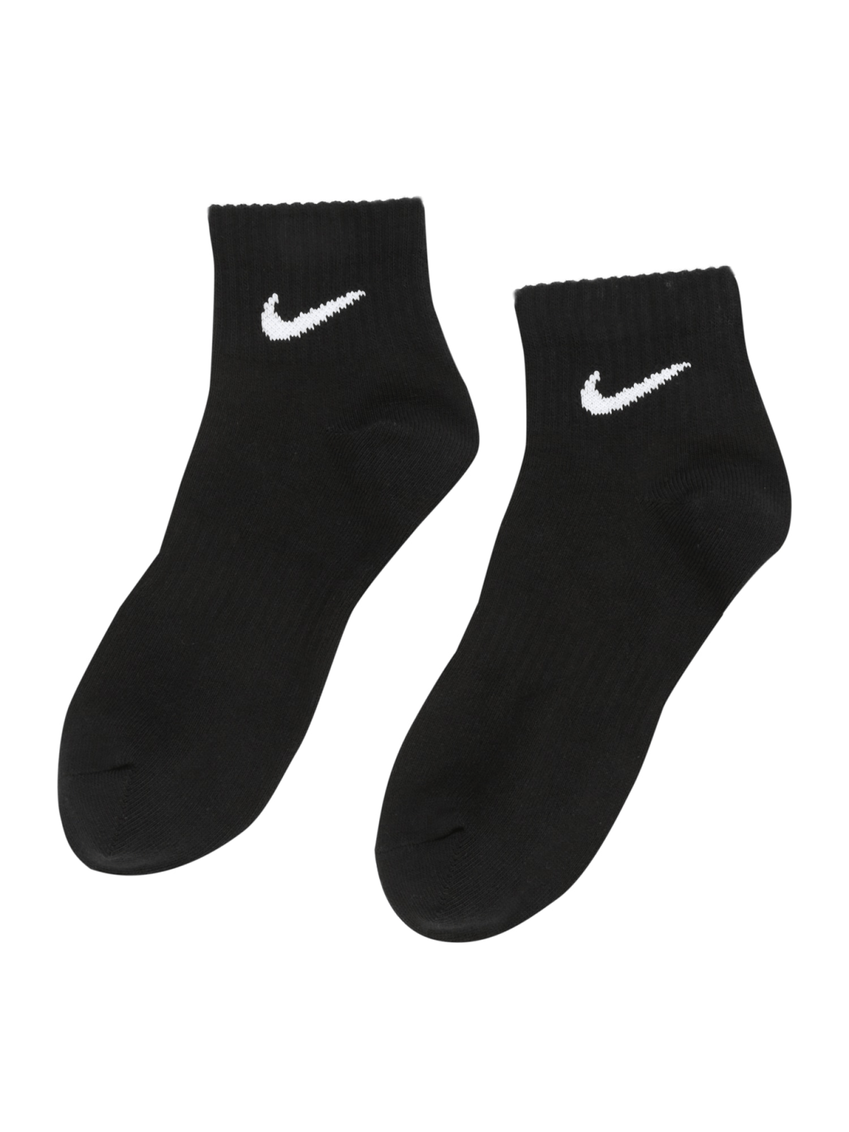 NIKE Športne nogavice  črna / bela