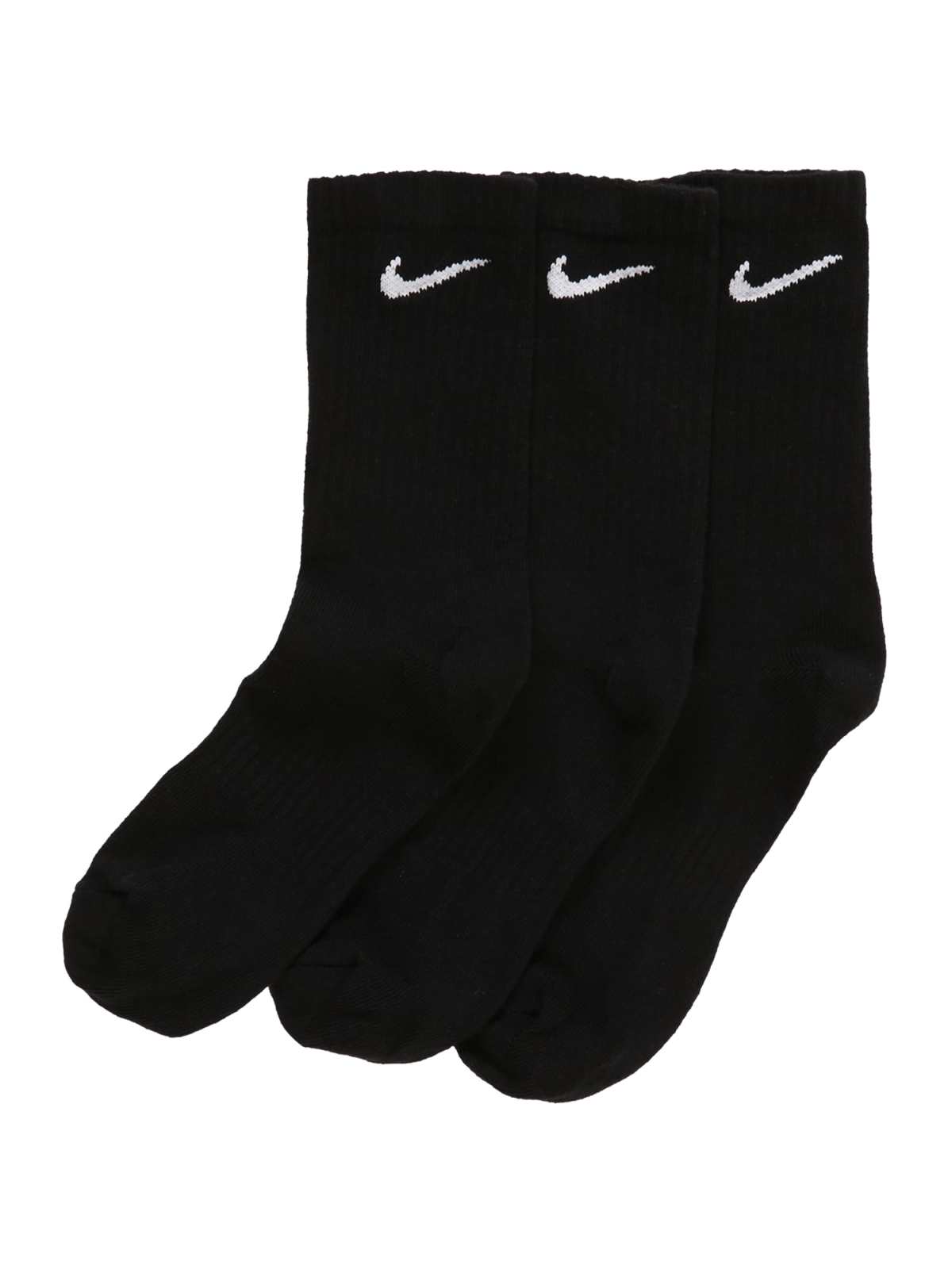 NIKE Športne nogavice  črna / bela