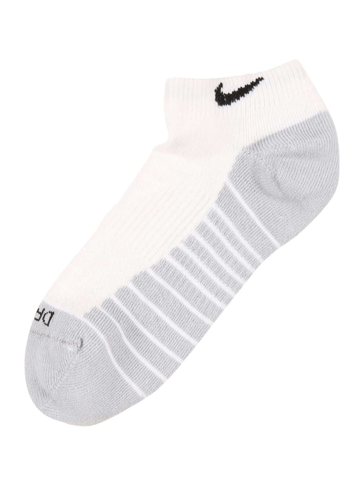NIKE Športne nogavice  siva / črna / bela