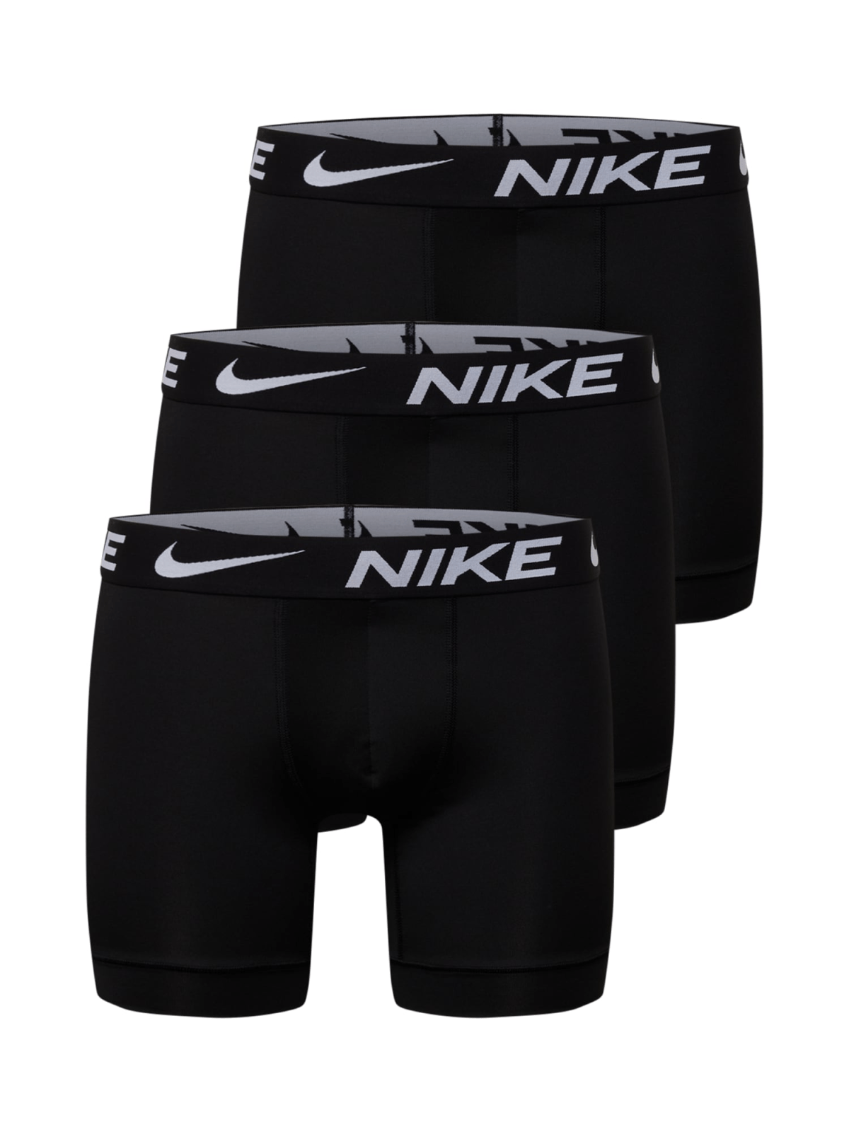 NIKE Športne spodnjice  črna / bela