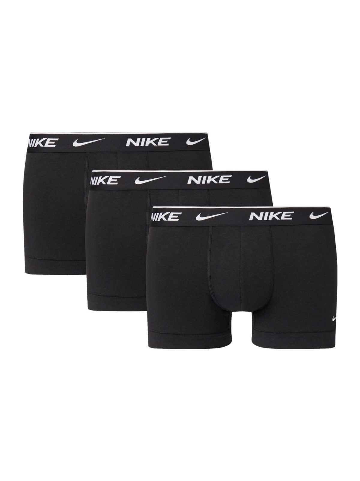 NIKE Športne spodnjice  črna / bela