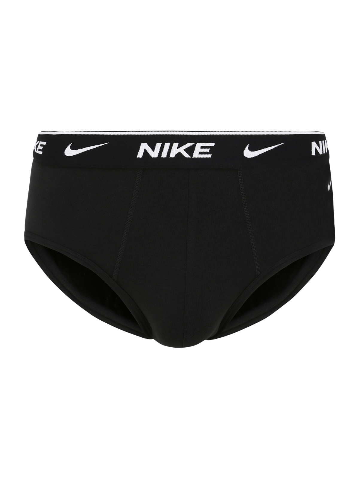 NIKE Športne spodnjice  črna / bela