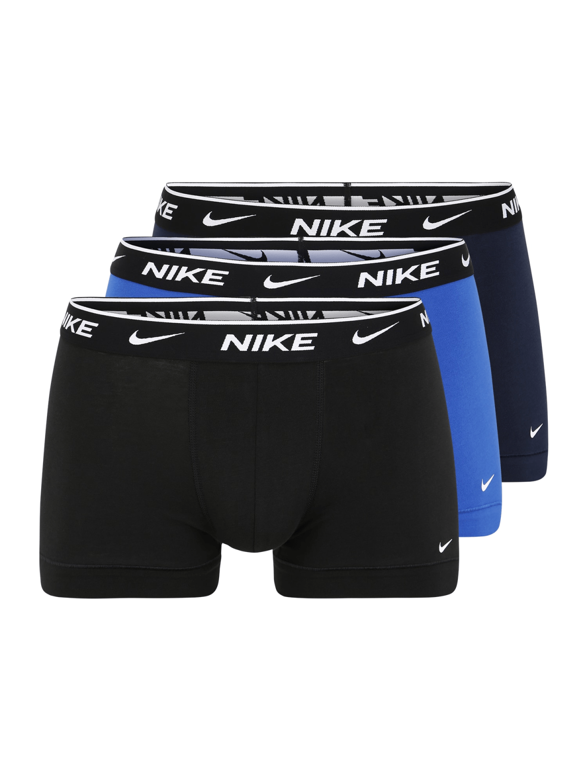 NIKE Športne spodnjice  modra / nočno modra / črna / bela