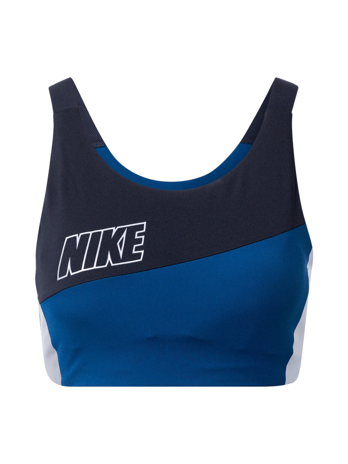 NIKE Športni nederček  marine / kraljevo modra / srebrna