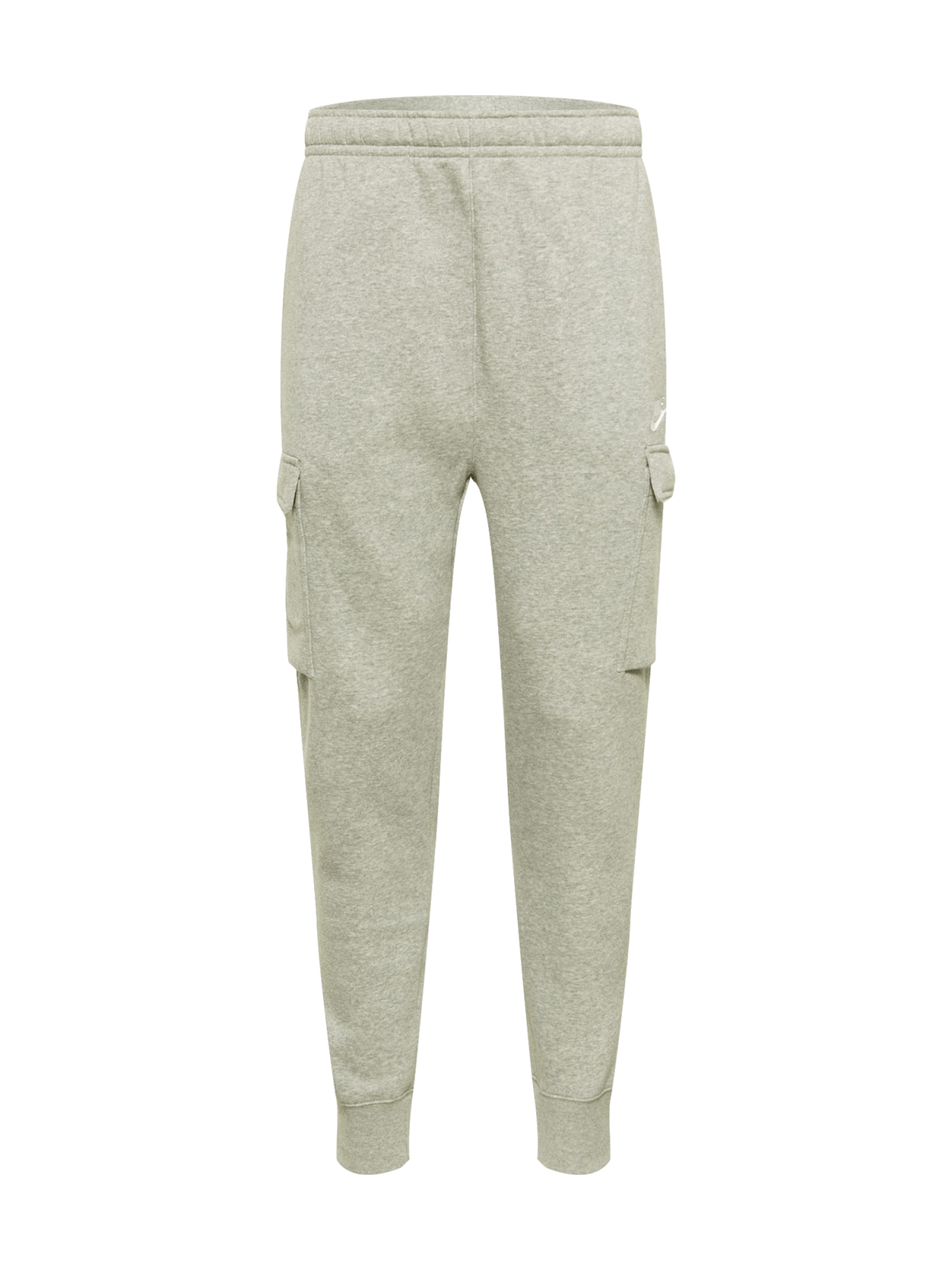 Nike Sportswear Hlače  pegasto siva / bela