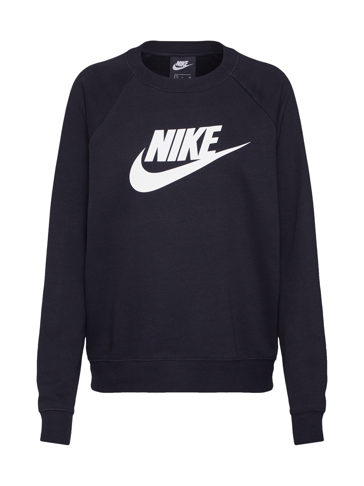 Nike Sportswear Majica 'Essential'  črna / bela