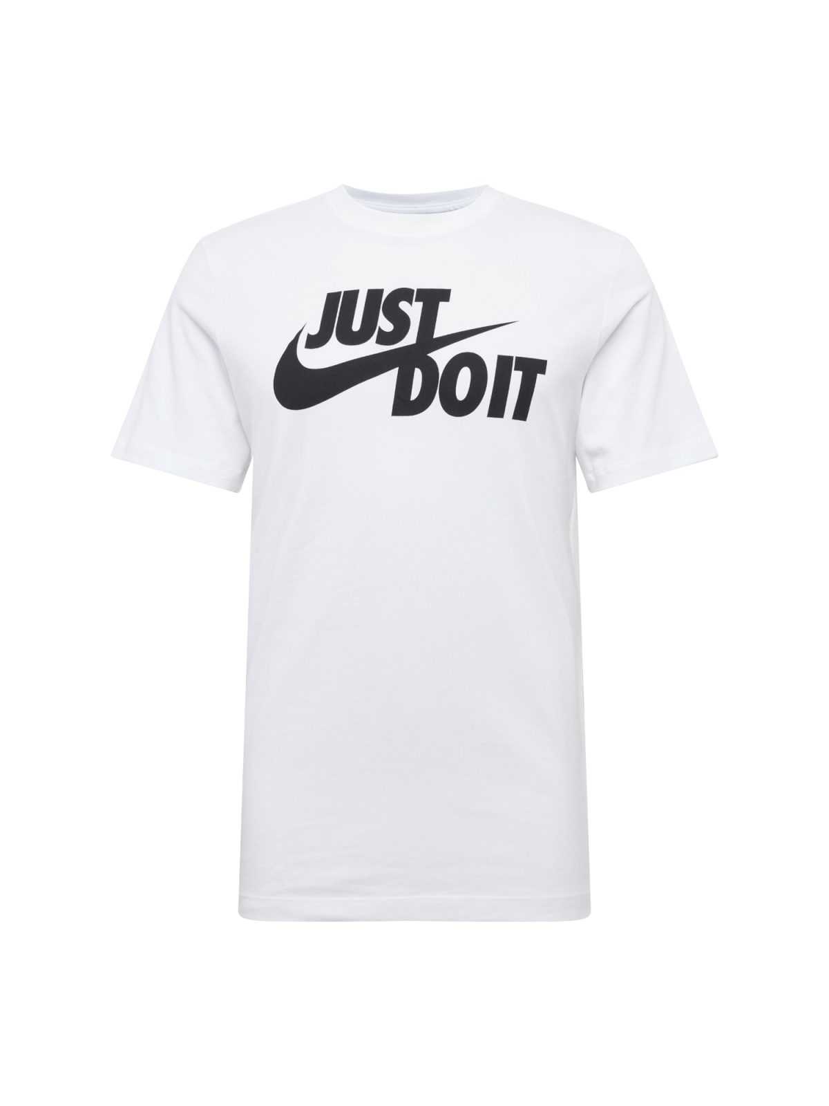 Nike Sportswear Majica 'Just Do It'  črna / off-bela
