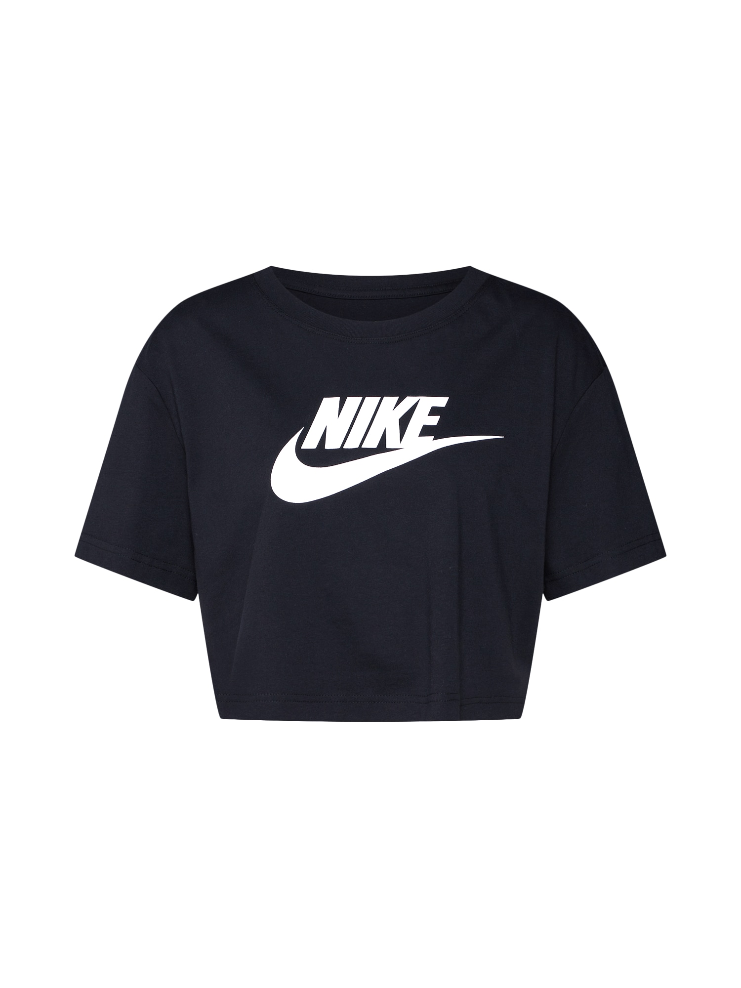 Nike Sportswear Majica  črna / bela