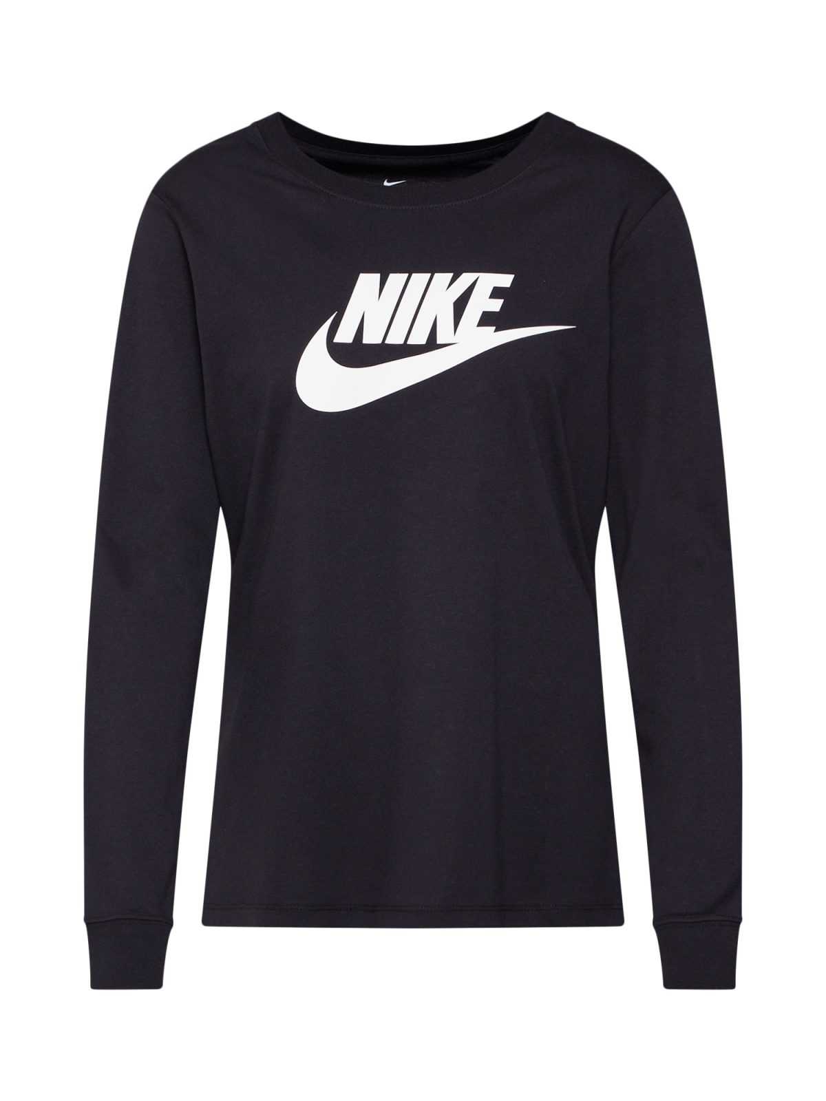 Nike Sportswear Majica  črna / bela