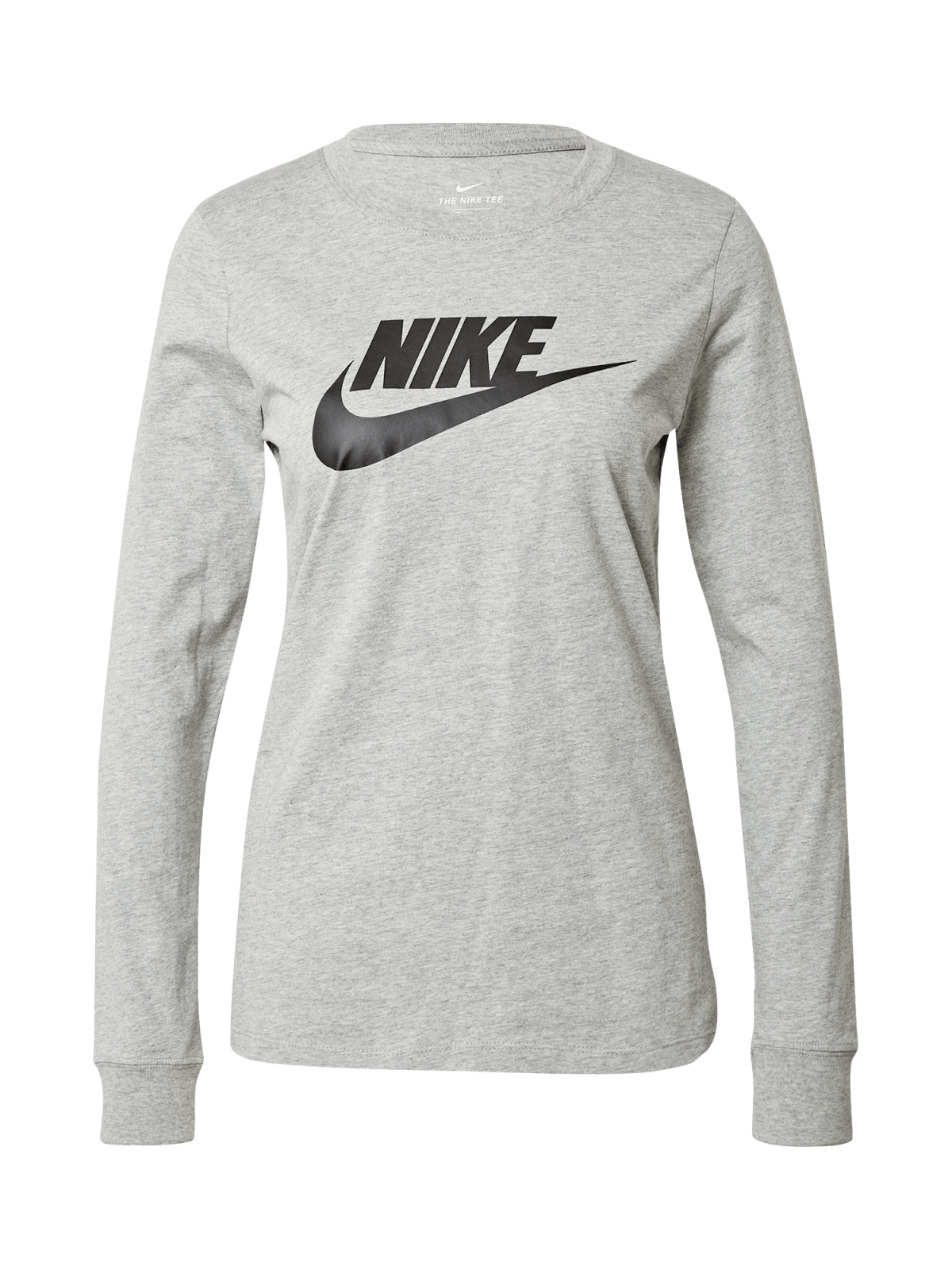 Nike Sportswear Majica  pegasto siva / črna