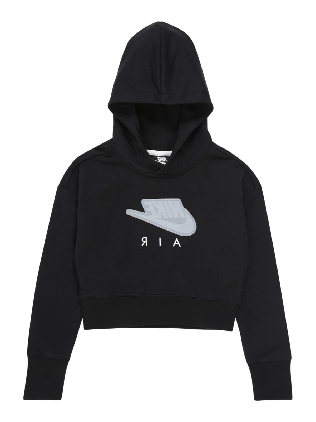 Nike Sportswear Majica  siva / črna / bela