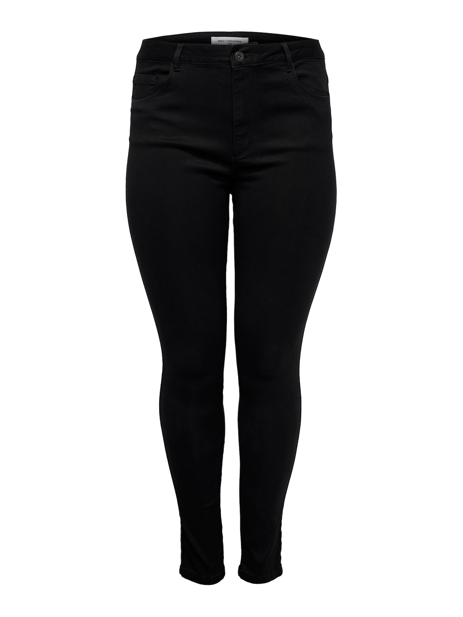 ONLY Carmakoma Kavbojke 'Augusta'  črn denim