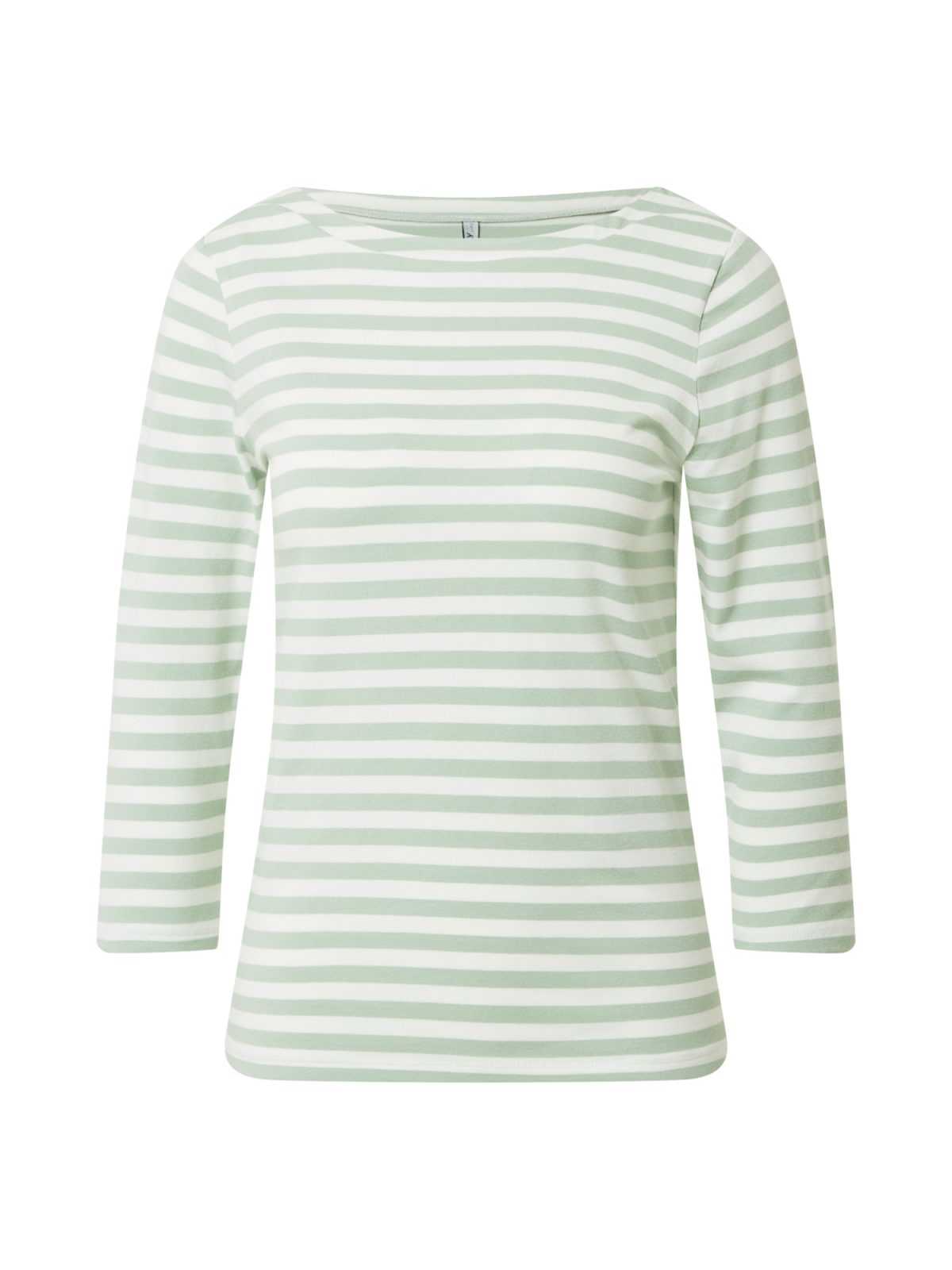 ONLY Majica  pastelno zelena / bela