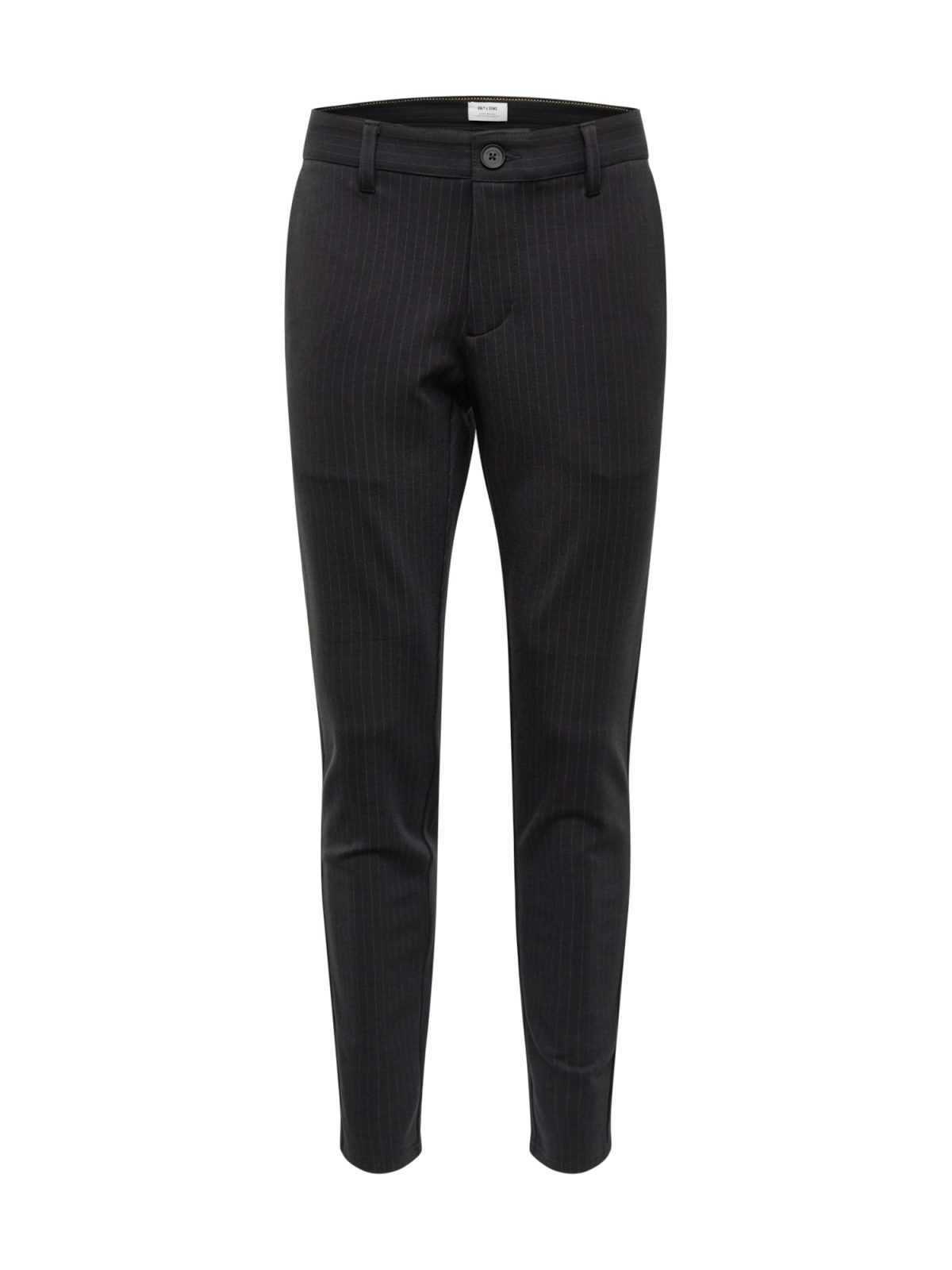 Only & Sons Chino hlače  črna / off-bela